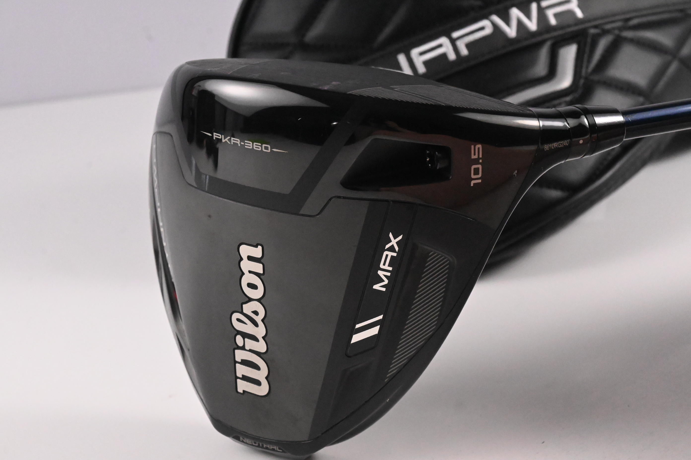 Wilson DYNAPWR Max 2025 Driver / 10.5 Degree / Stiff Flex Ventus TR Blue 5 Shaft