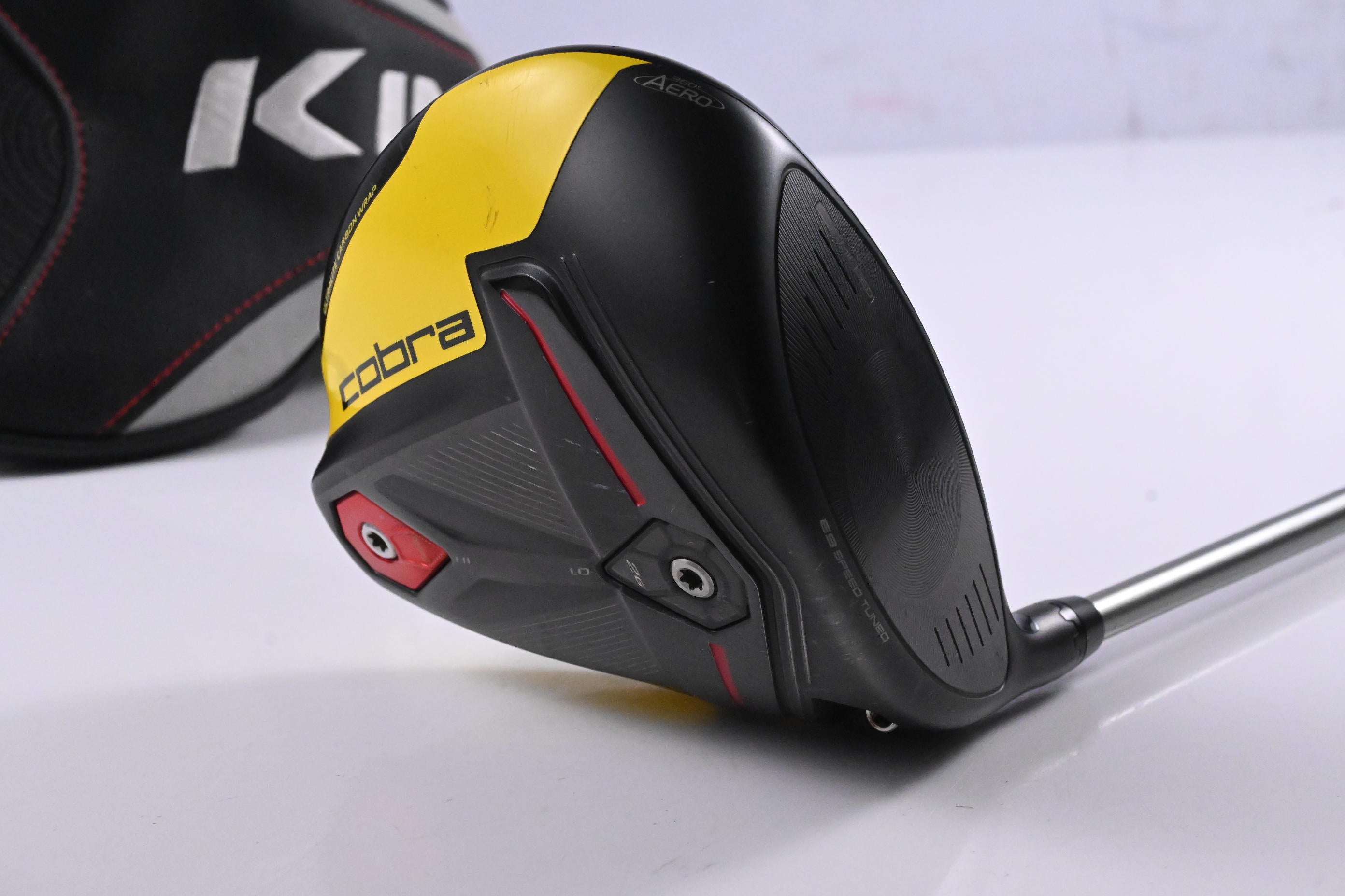 Cobra King F9 Driver / 10.5 Degree / Senior Flex UST Mamiya Helium Silver 49