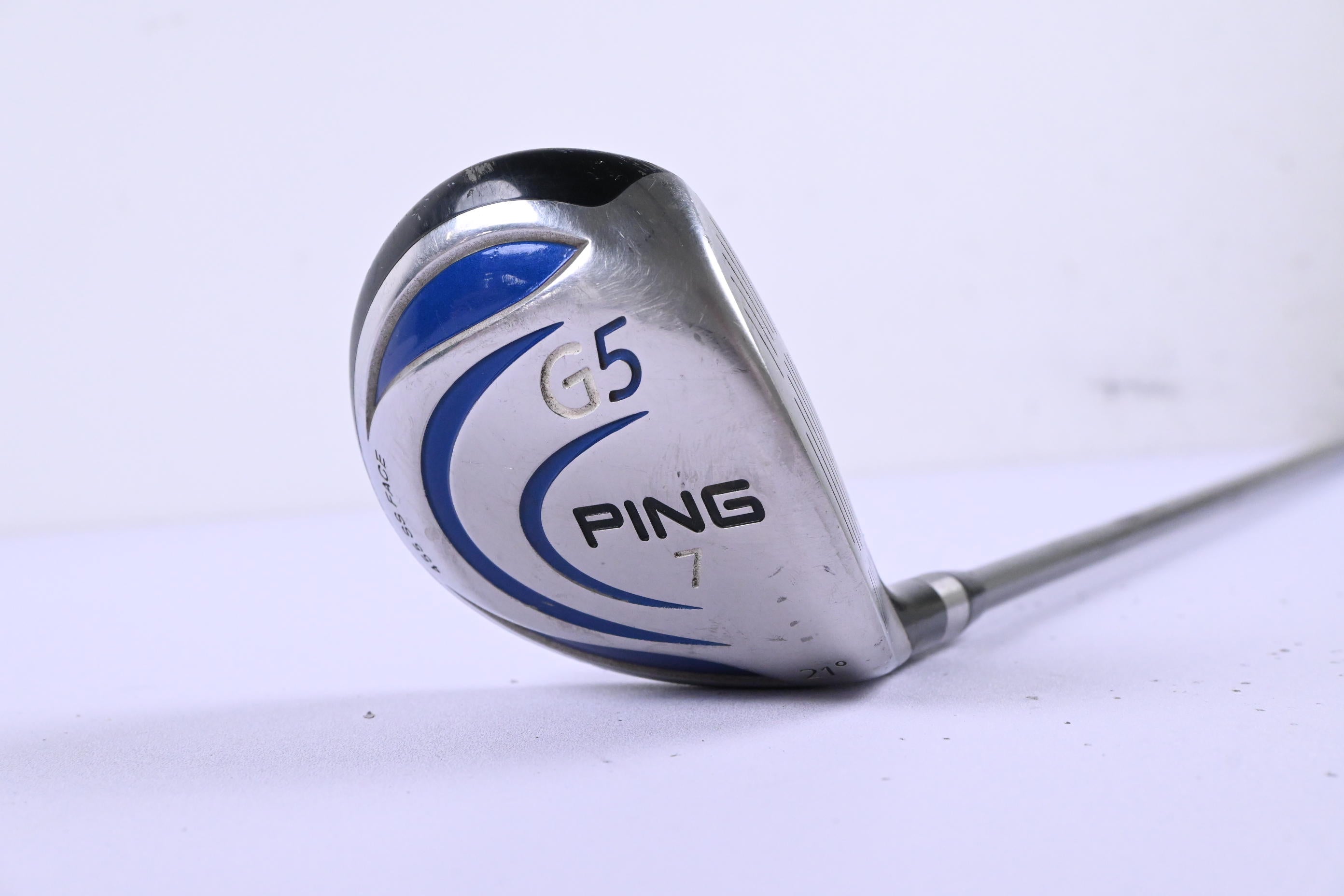 Ping G5 #7 Wood / 21 Degree / Regular Flex Ping TFC 100 F Shaft