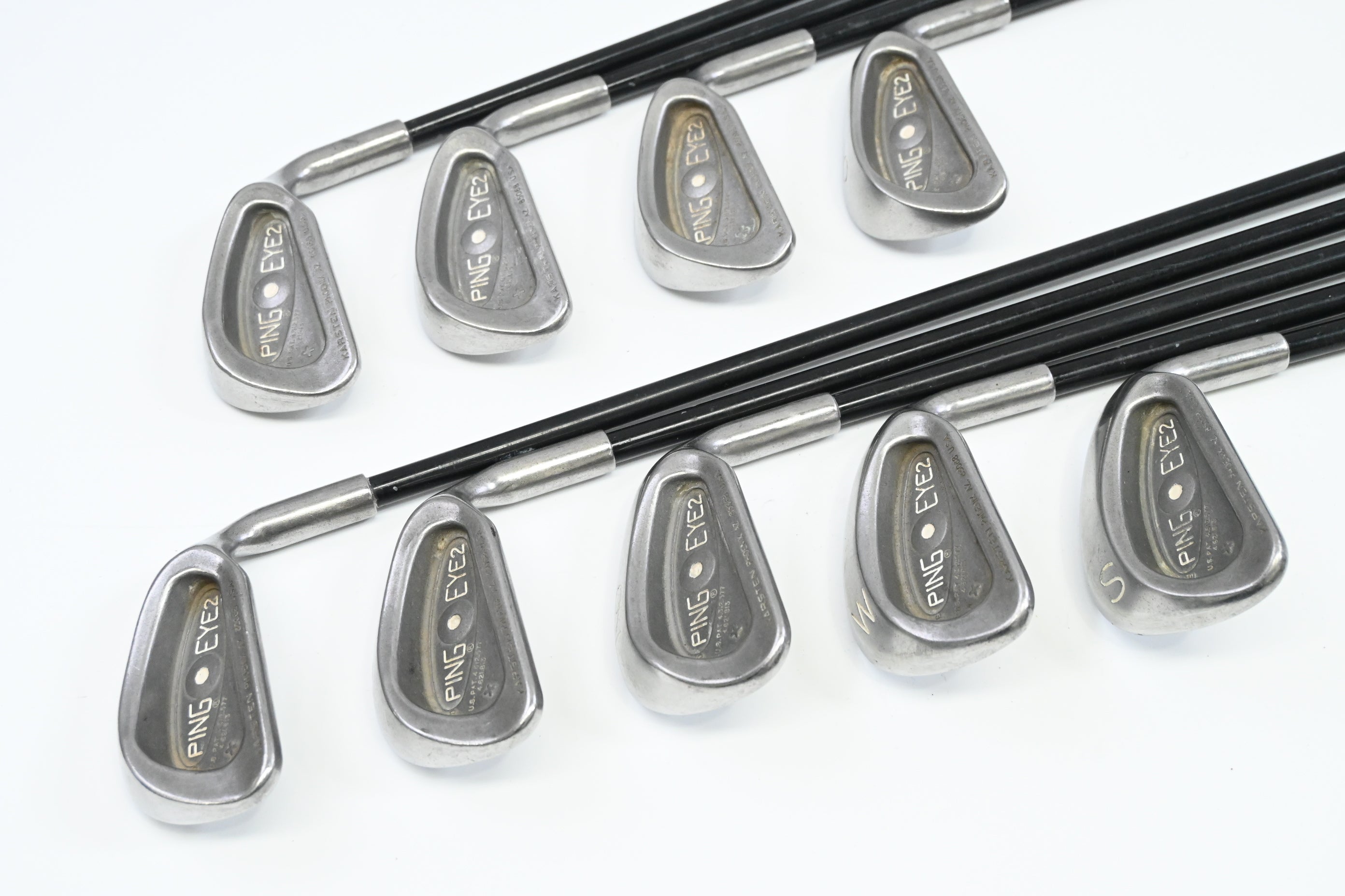 Ping Eye 2+ Irons / 3-PW+SW / White Dot / Regular Flex TT Lite Shafts