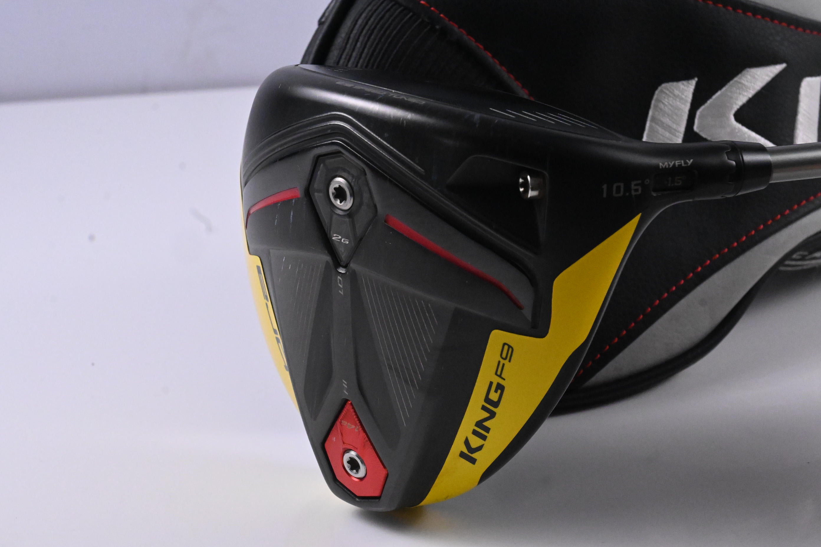 Cobra King F9 Driver / 10.5 Degree / Senior Flex UST Mamiya Helium Silver 49