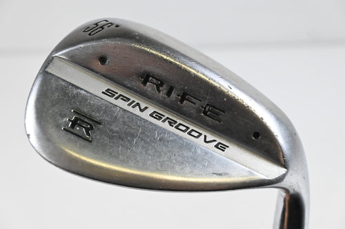 Rife Spin Groove Sand Wedge / 56 Degree / Wedge Flex Rife Shaft