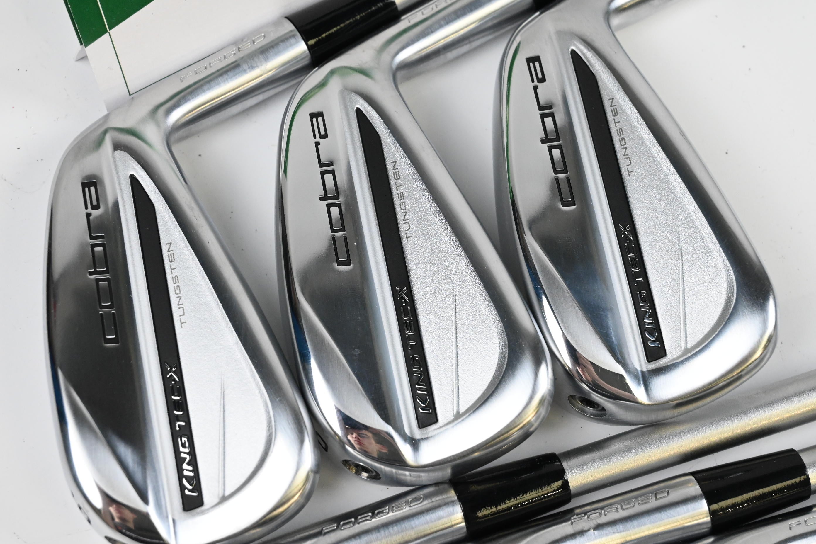 Cobra 2025 King Tec-X Irons / 5-PW+GW / Stiff Flex KBS Tour C-Taper 120 Shafts
