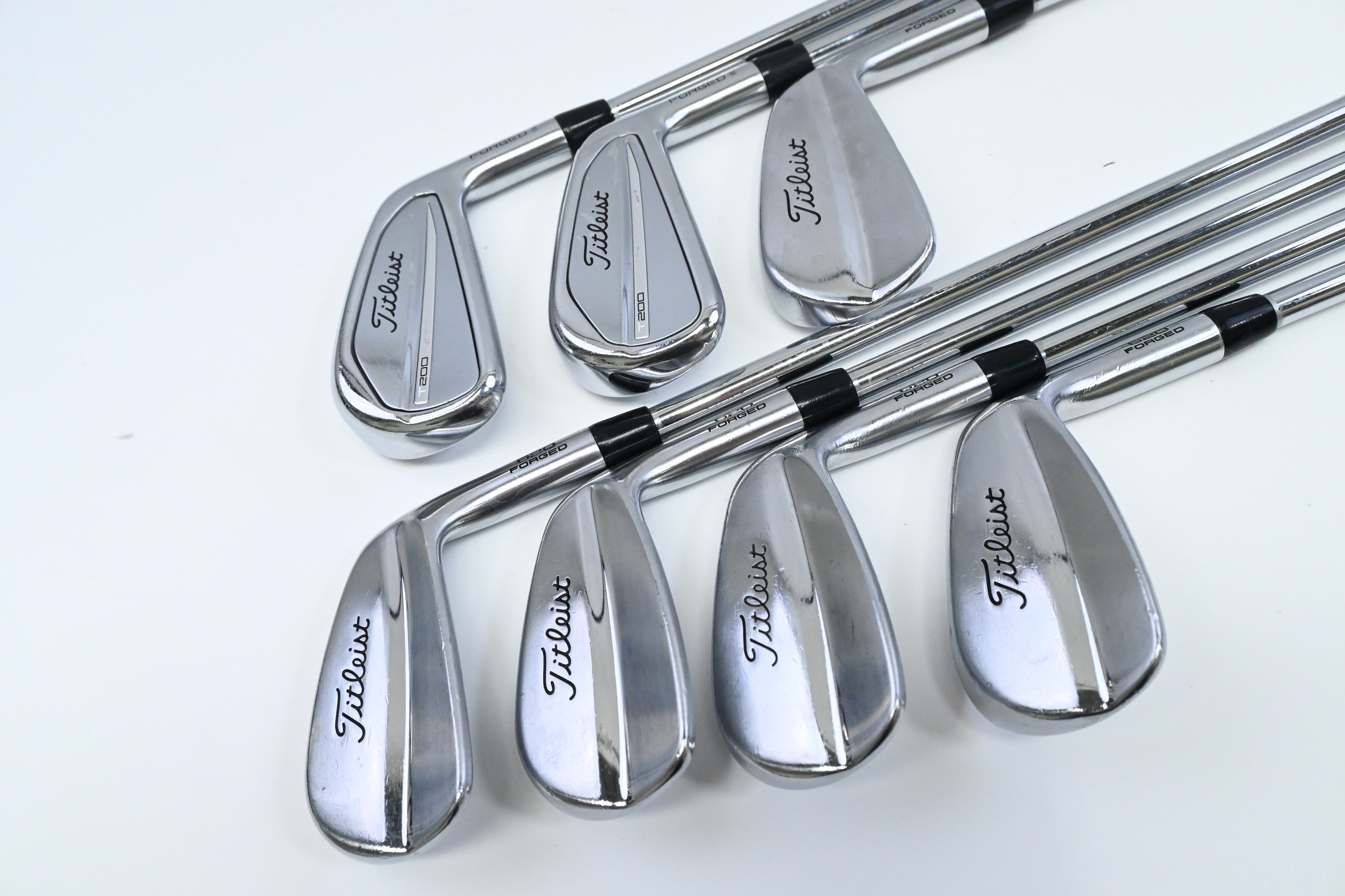 Titleist MB 620/T200 Combo Irons / 4-PW / Stiff Flex AMT Black S300 Shafts