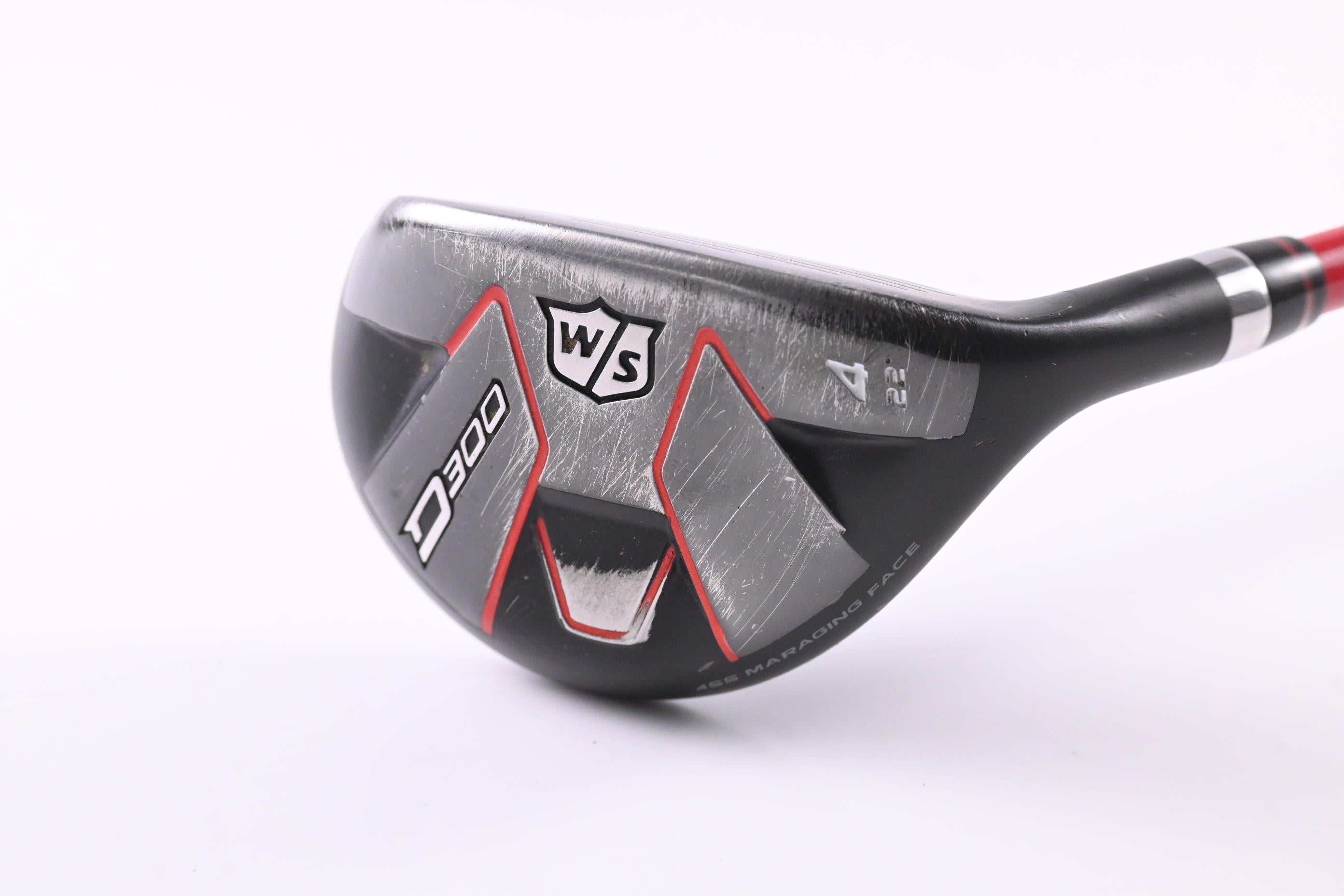Wilson D300 #4 Hybrid / 22 Degree / Stiff Flex Speed Rulz 54 Shaft