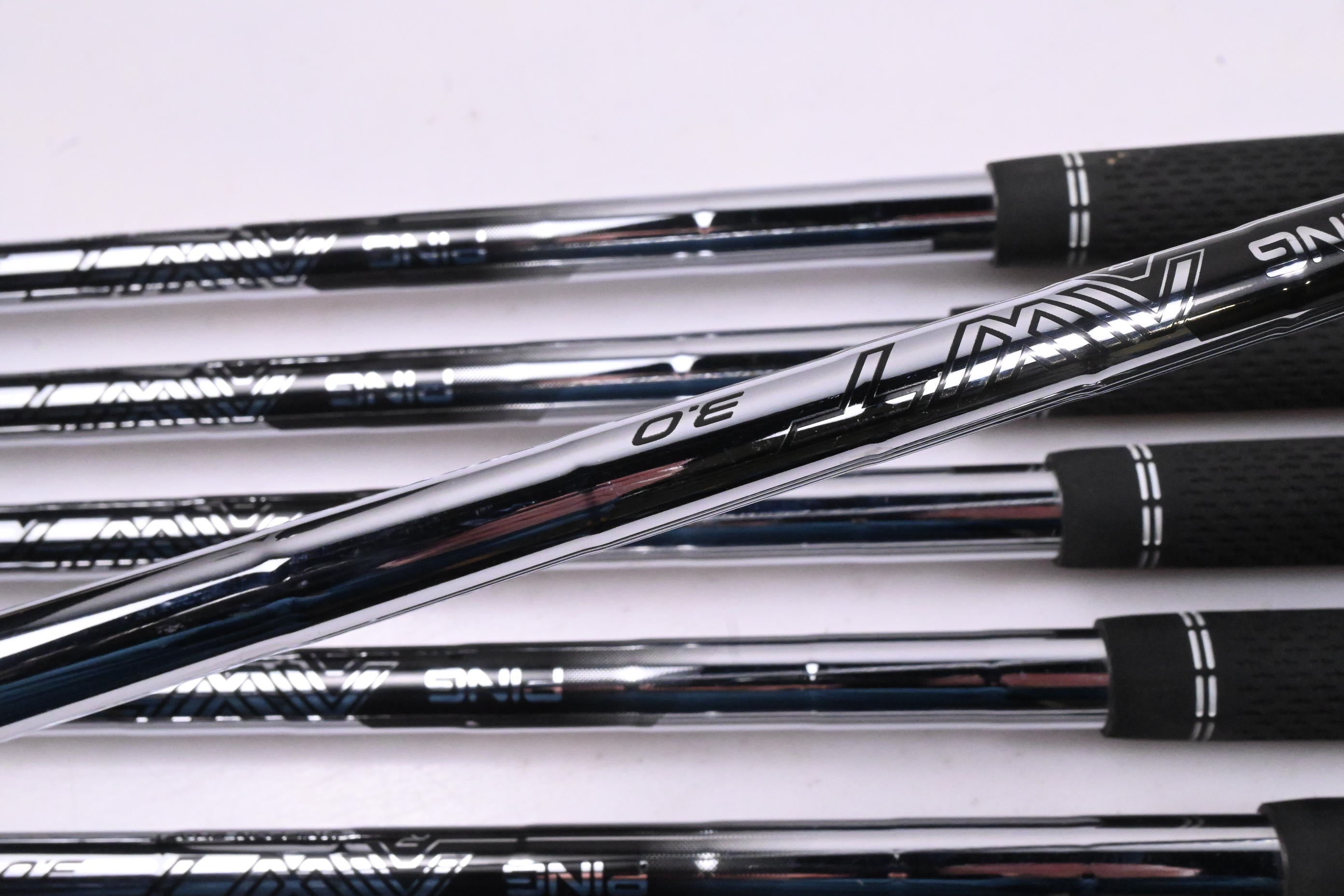 Ping G440 Irons / 5-PW+UW / Orange Dot / Regular Flex Ping AWT 3.0 Shafts