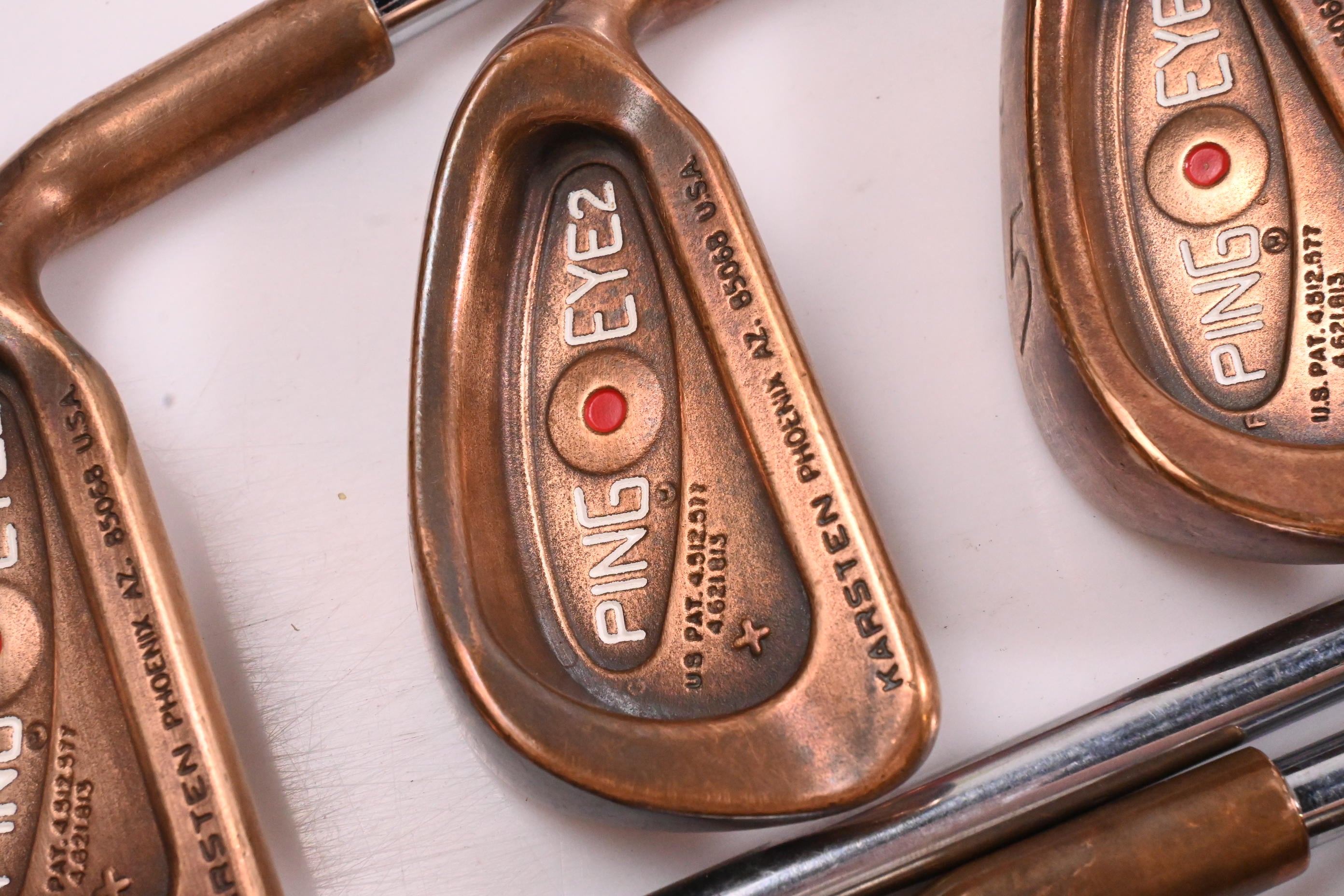 Ping Eye 2 + BeCu Irons / 3-PW+SW / Red Dot / Regular Flex Ping Shafts