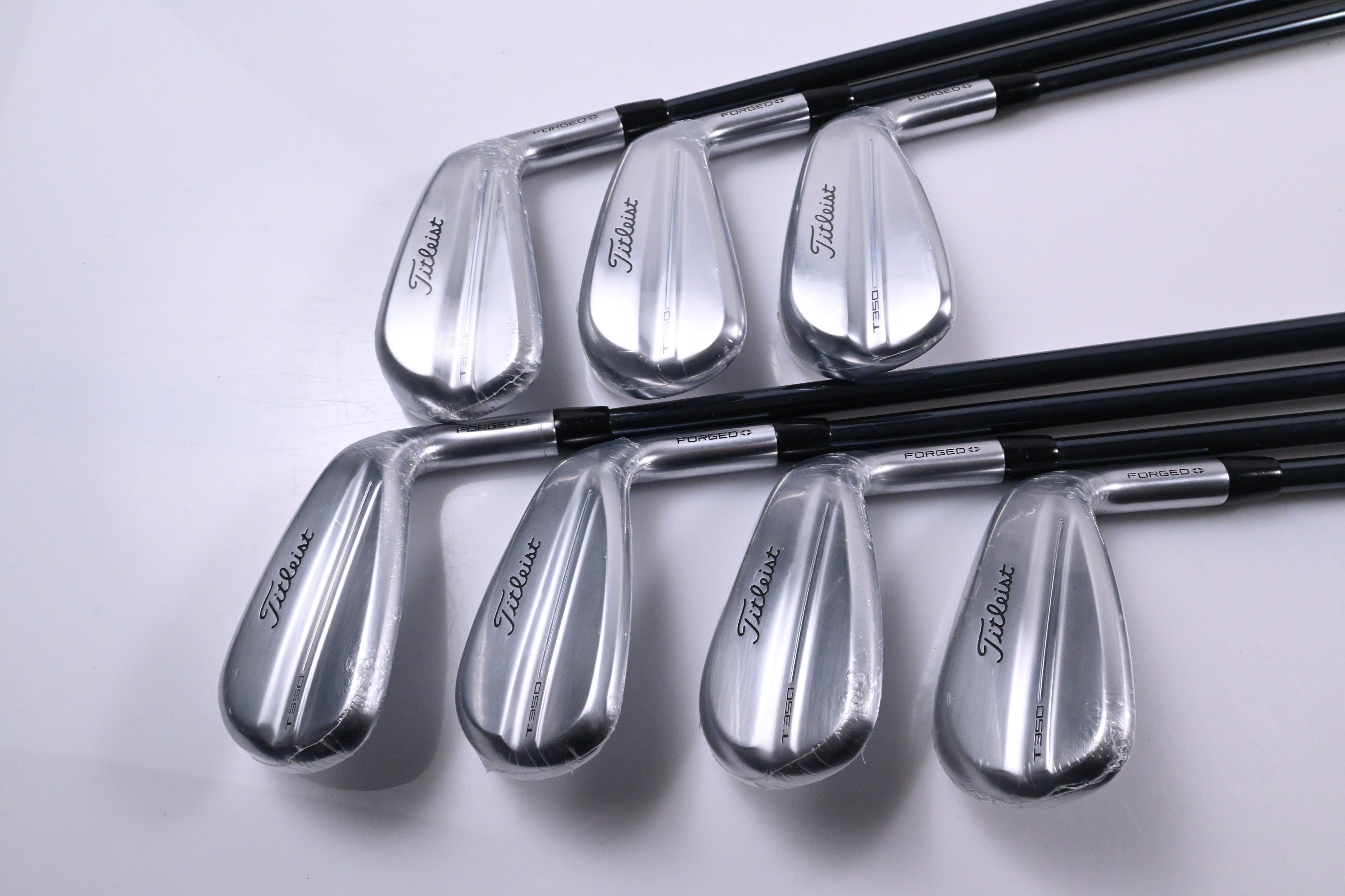 Titleist T350 2025 Irons / 6-PW+48°+53° / Regular Flex UST Recoil Dart 65 Shafts