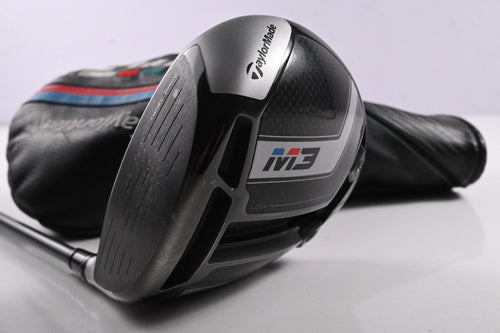 Left Hand Taylormade M3 Driver / 9.5 Degree / Stiff Flex HZRDUS Smoke Green 70