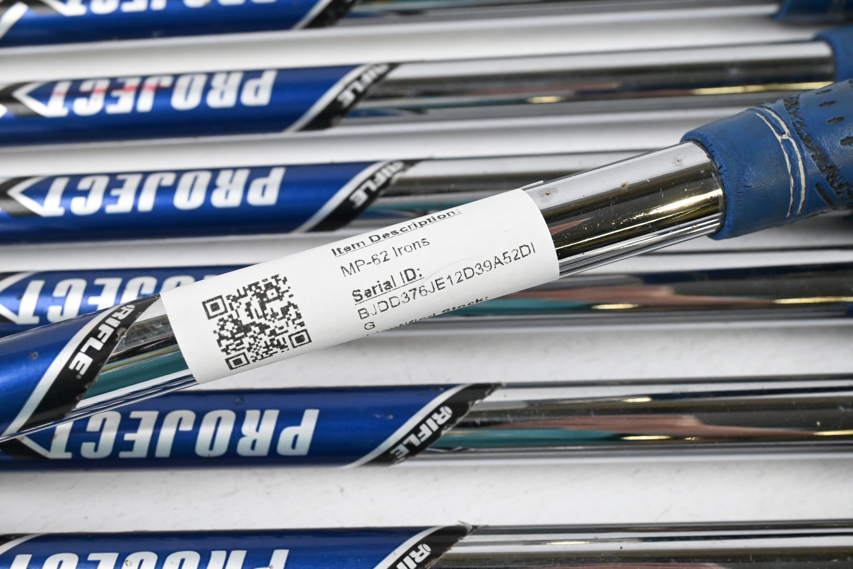Mizuno MP-62 Irons / 3-PW / Stiff Flex Project X Precision Shafts