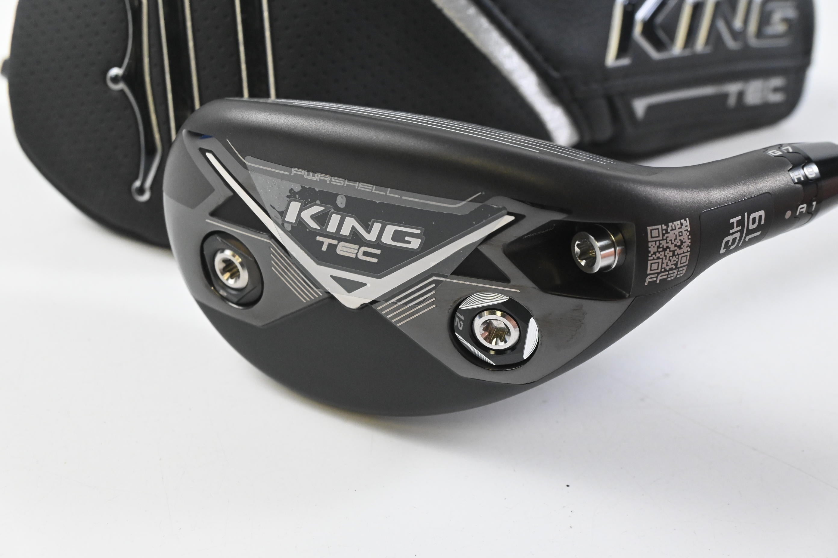 Cobra King Tec 2025 #3 Hybrid / 19 Degree / Stiff Flex MMT Black 80 Shaft