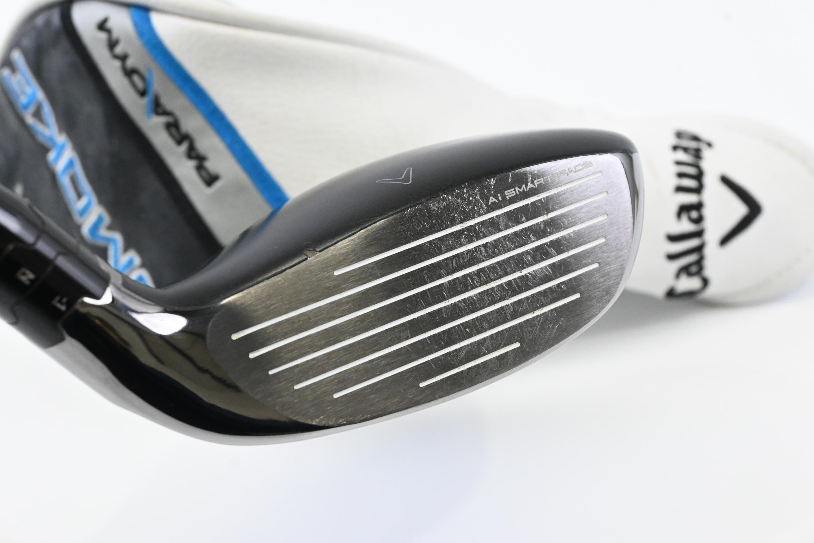 Left Hand Callaway Paradym Ai Smoke HL #4 Hybrid / 21 Degree / Senior Flex
