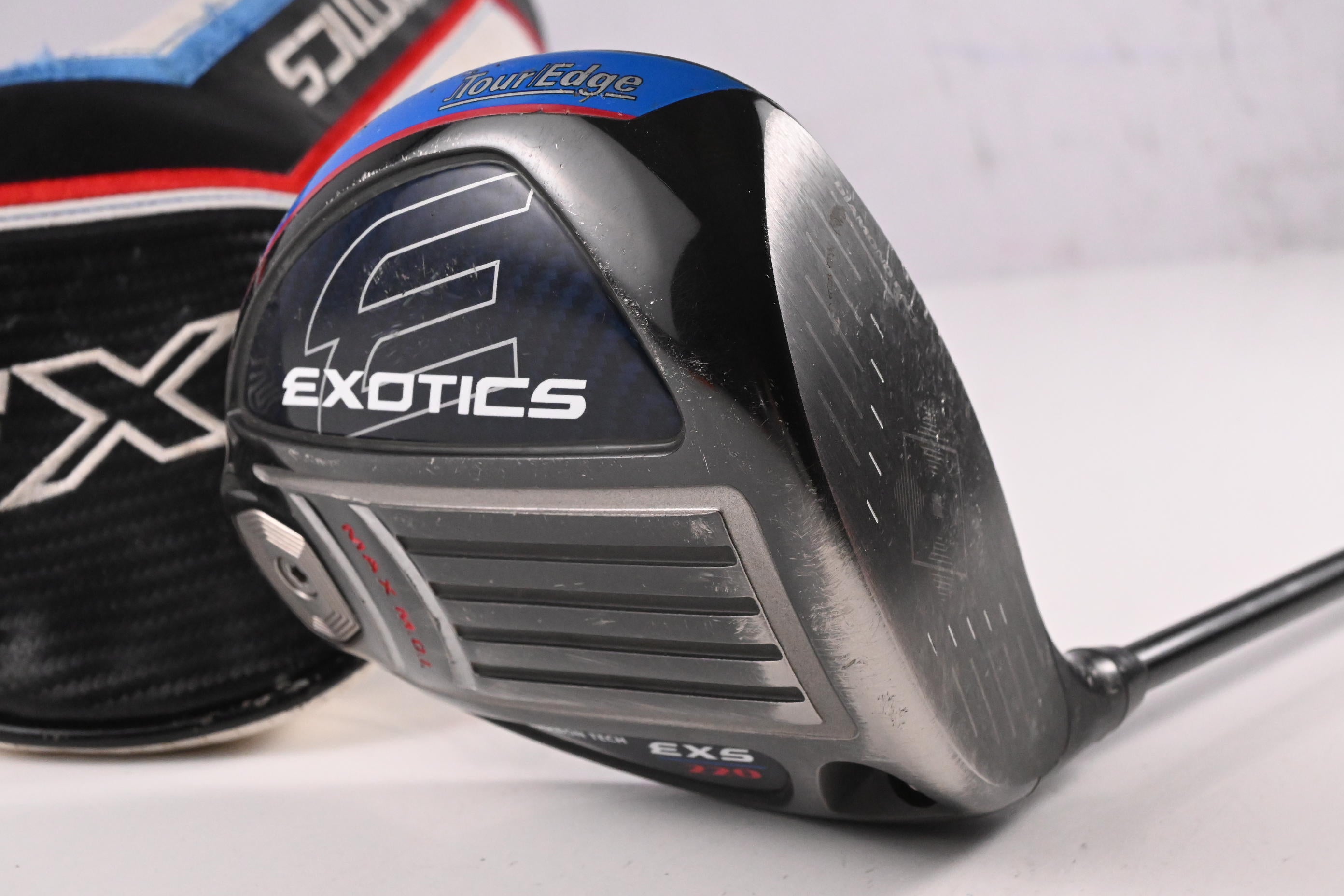 Tour Edge Exotics EXS 220 Driver / 10.5 Driver / Regular Flex Tensei AV RAW Blue