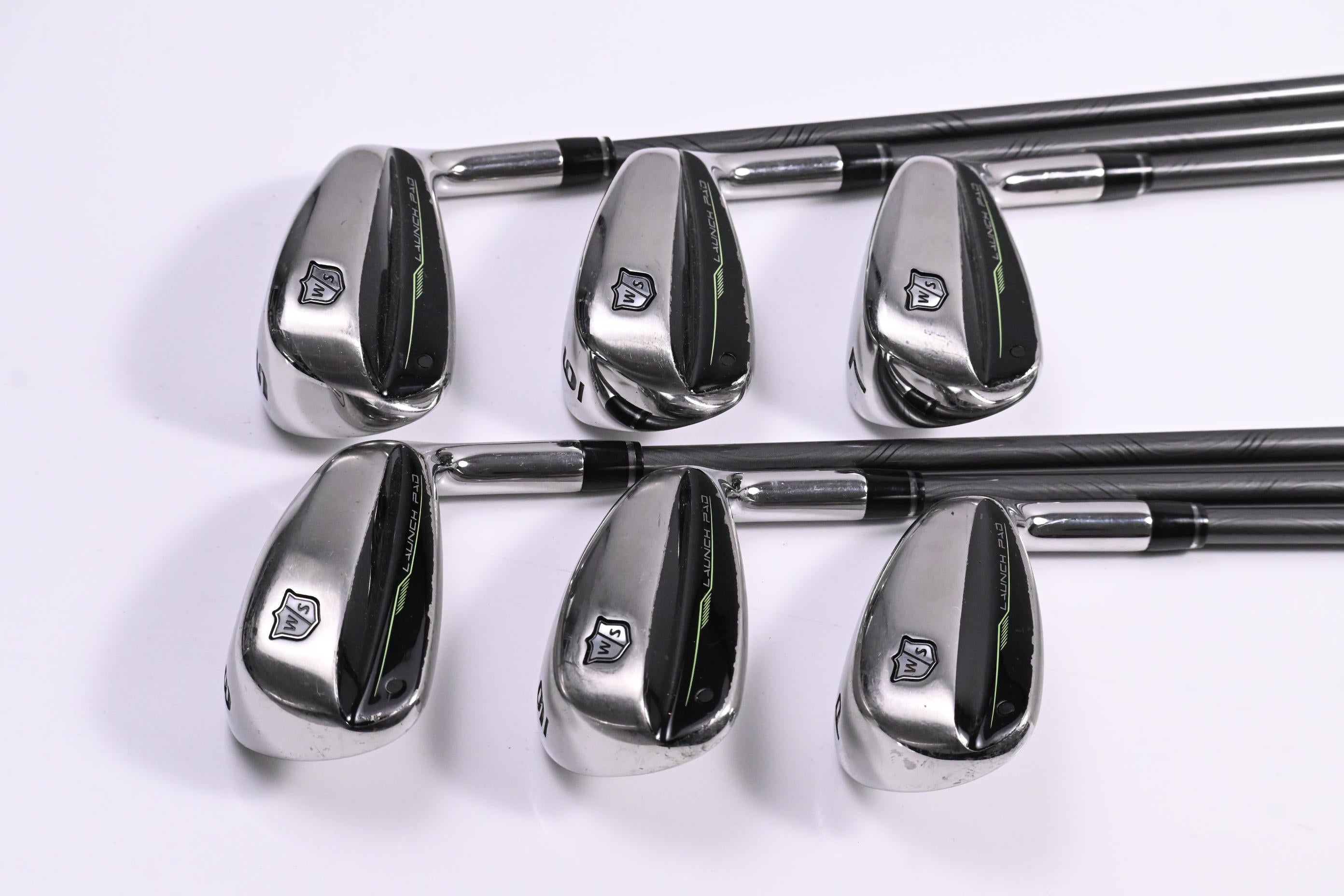 Wilson Launch Pad 2022 Irons / 5-PW / Senior Flex EvenFlow 55 Shafts