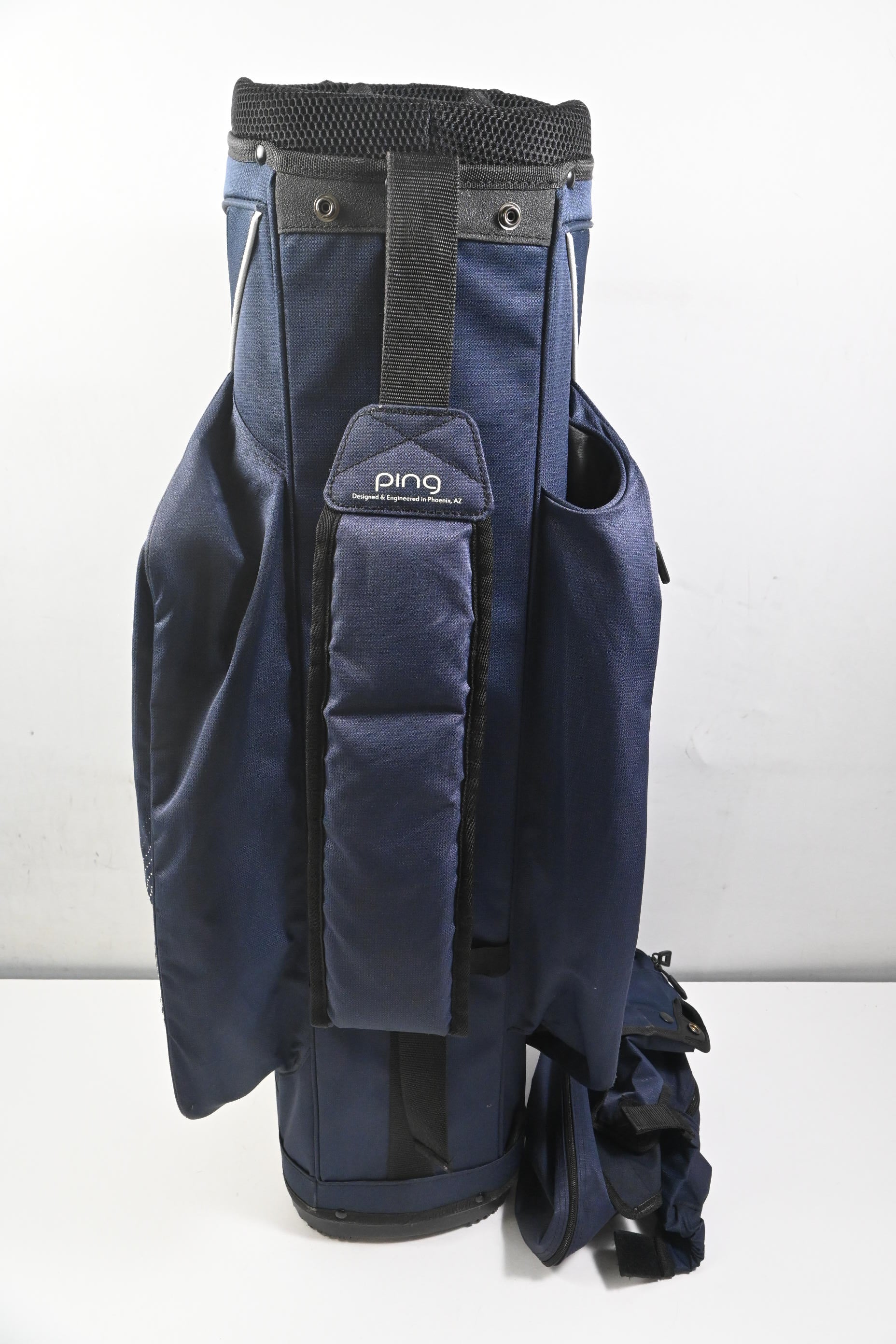 Ping Traverse Cart Bag / 14-Way Divider / Black, Blue & White