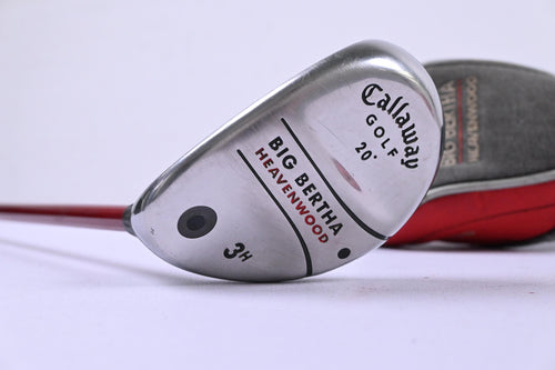 Left Hand Callaway Heavenwood #3 Hybrid / 20 Degree / Regular Flex RCH 75 Shaft