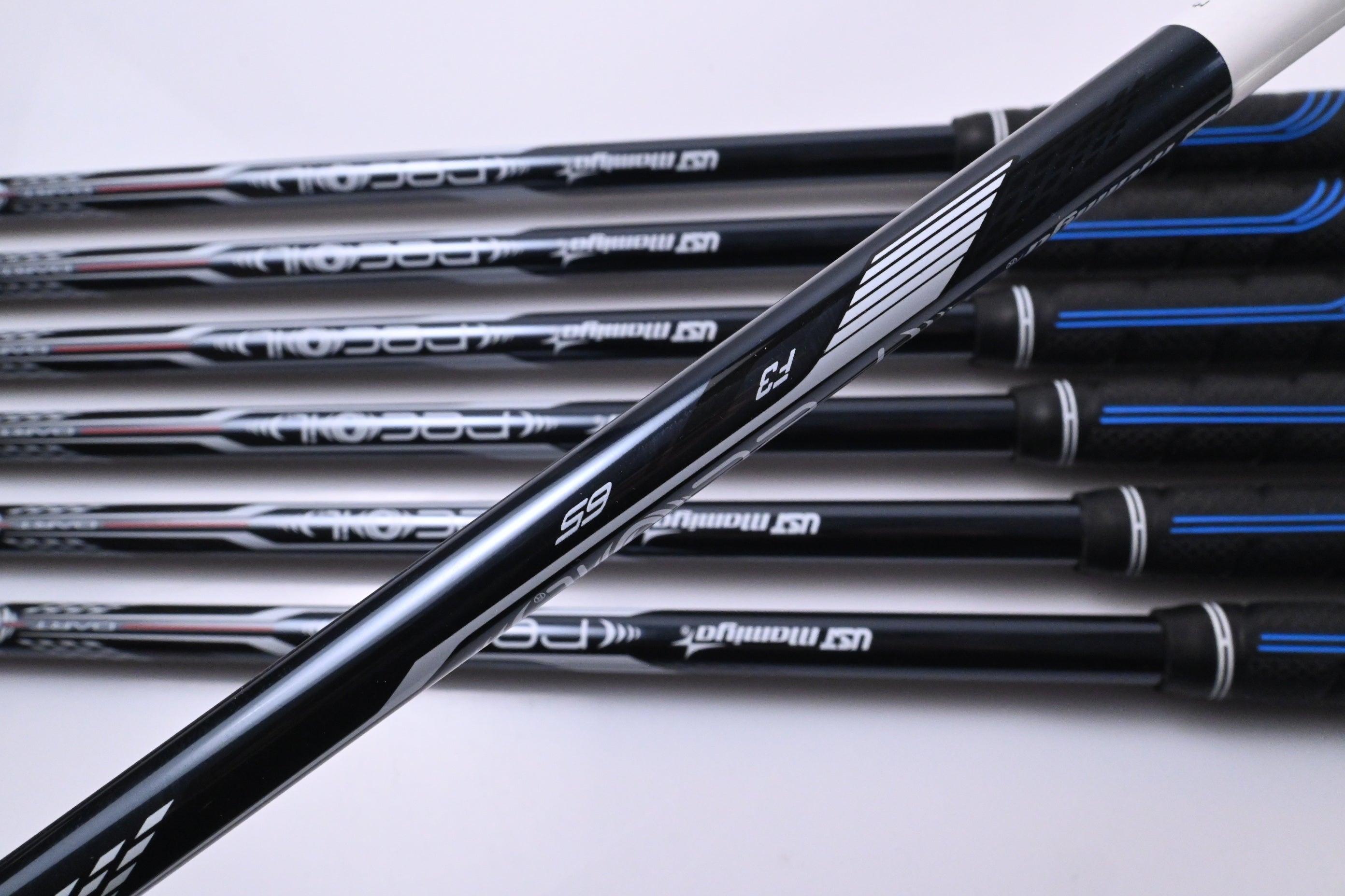 Titleist T350 2025 Irons / 6-PW+48°+53° / Regular Flex UST Recoil Dart 65 Shafts