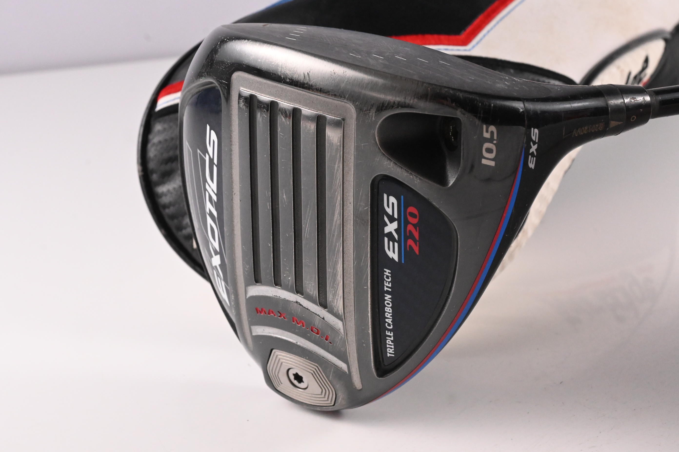 Tour Edge Exotics EXS 220 Driver / 10.5 Driver / Regular Flex Tensei AV RAW Blue