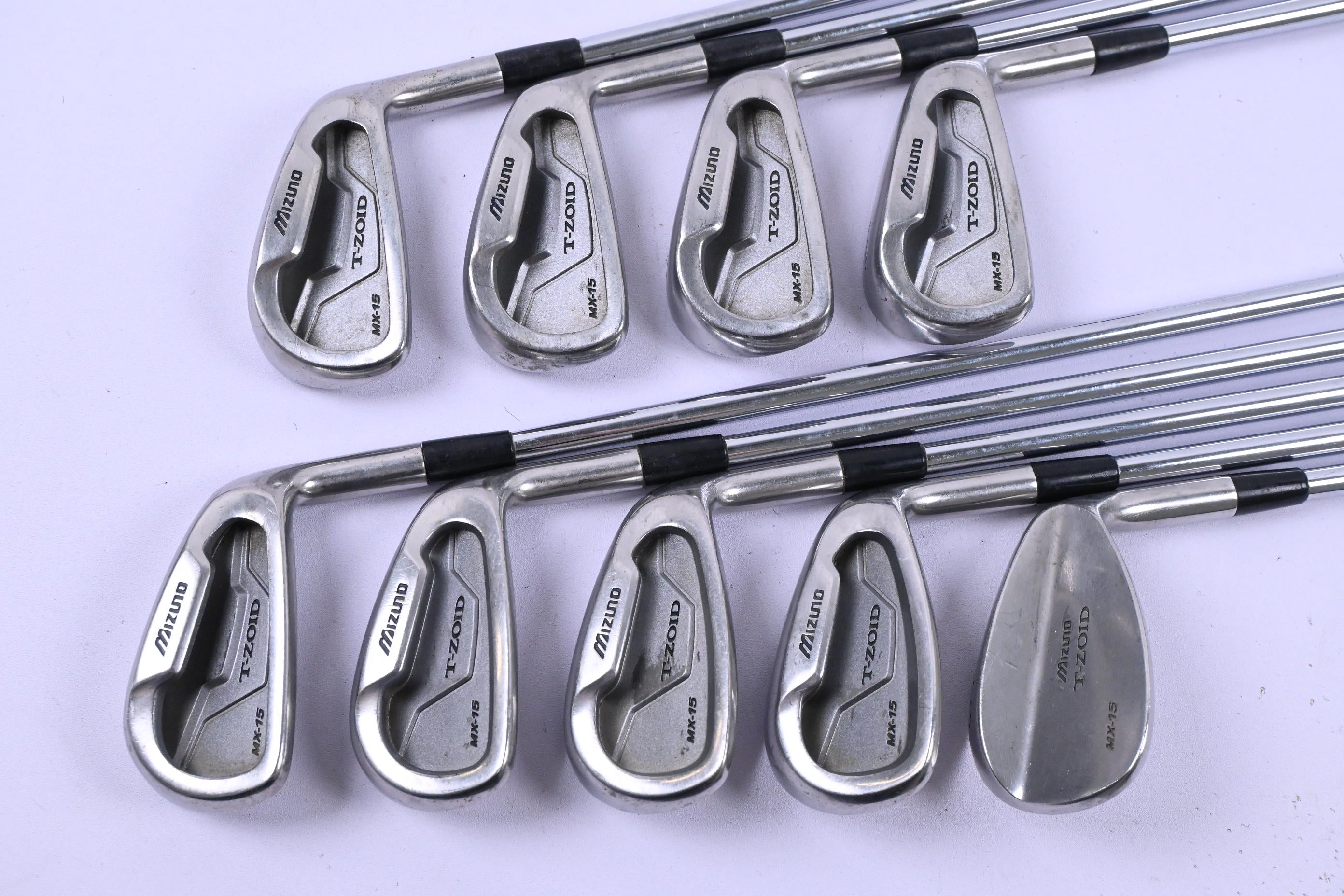 Mizuno MX-15 Irons / 3-PW+SW / Regular Flex Dynalite Gold R300