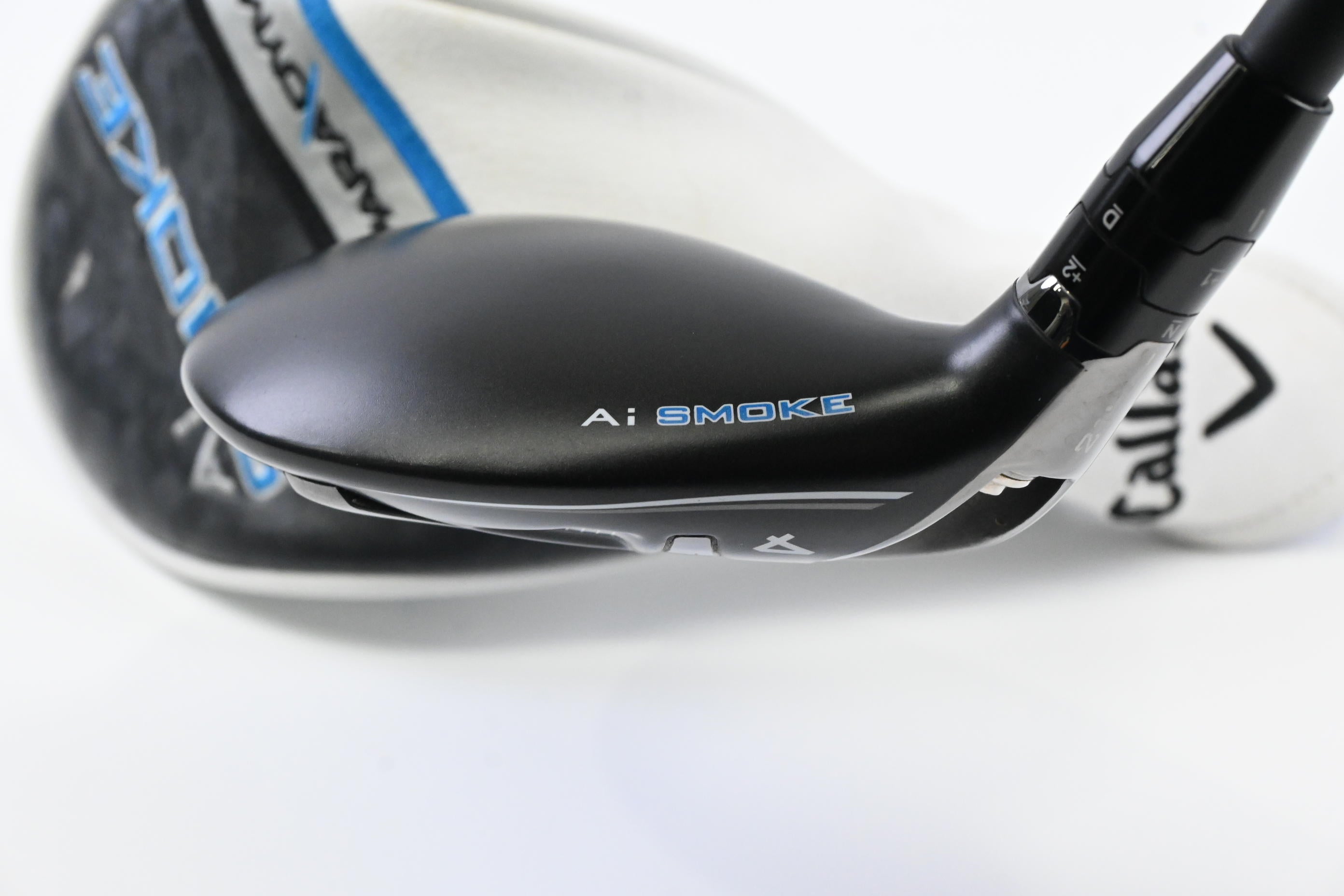 Left Hand Callaway Paradym Ai Smoke HL #4 Hybrid / 21 Degree / Senior Flex