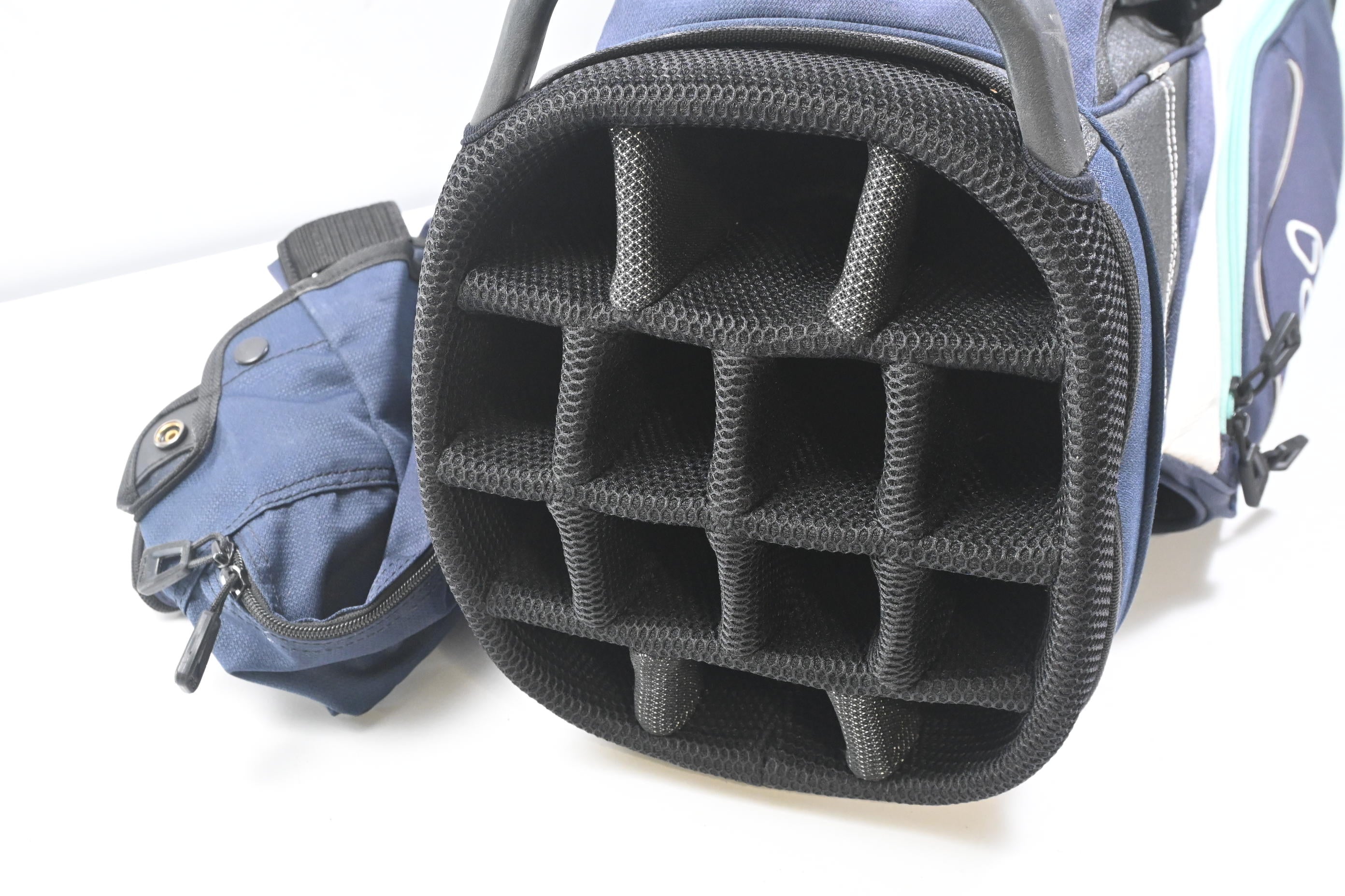 Ping Traverse Cart Bag / 14-Way Divider / Black, Blue & White