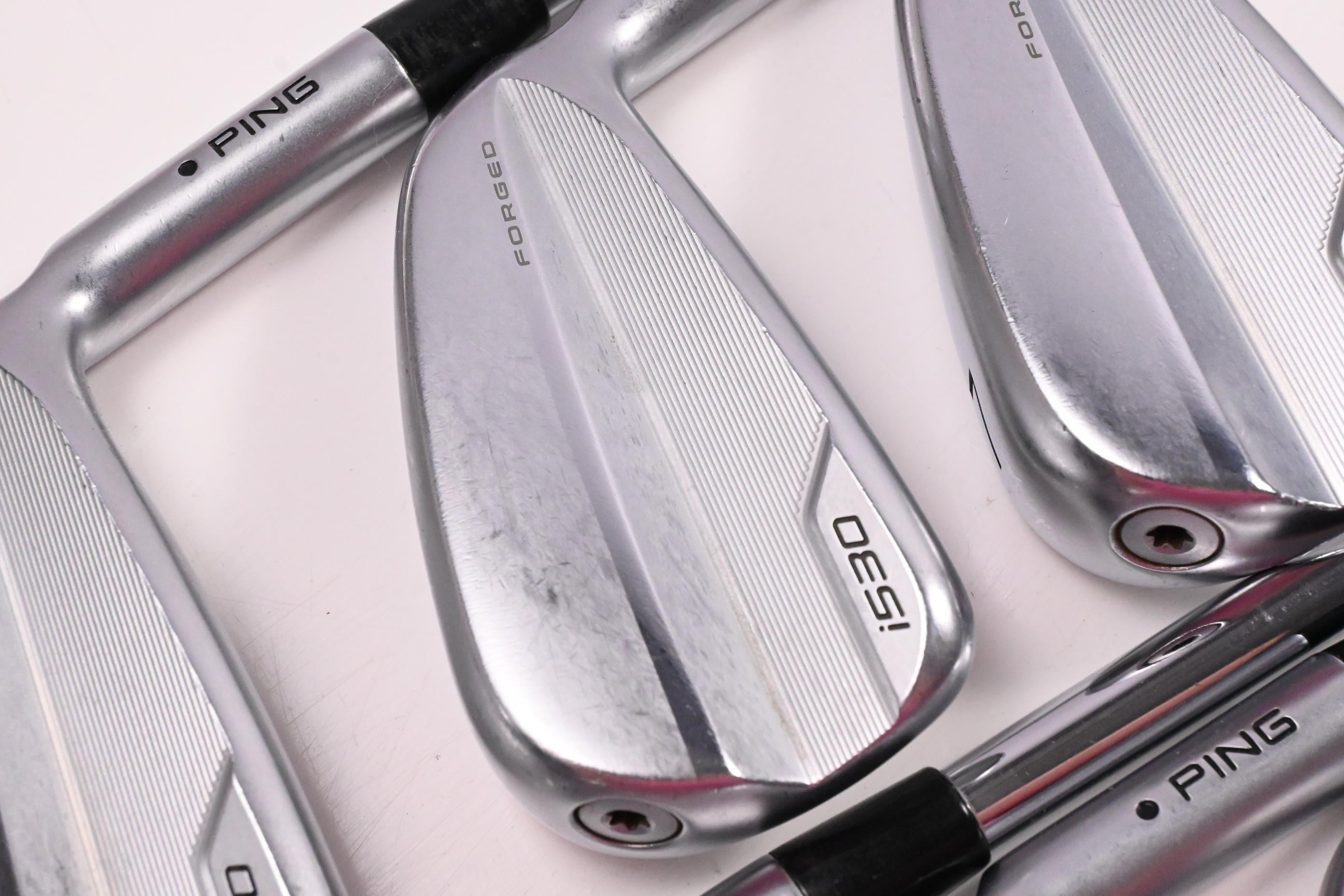 Ping i530 Irons / 5-PW / Black Dot / Stiff Flex N.S.Pro Modus3 Tour 105 Shafts