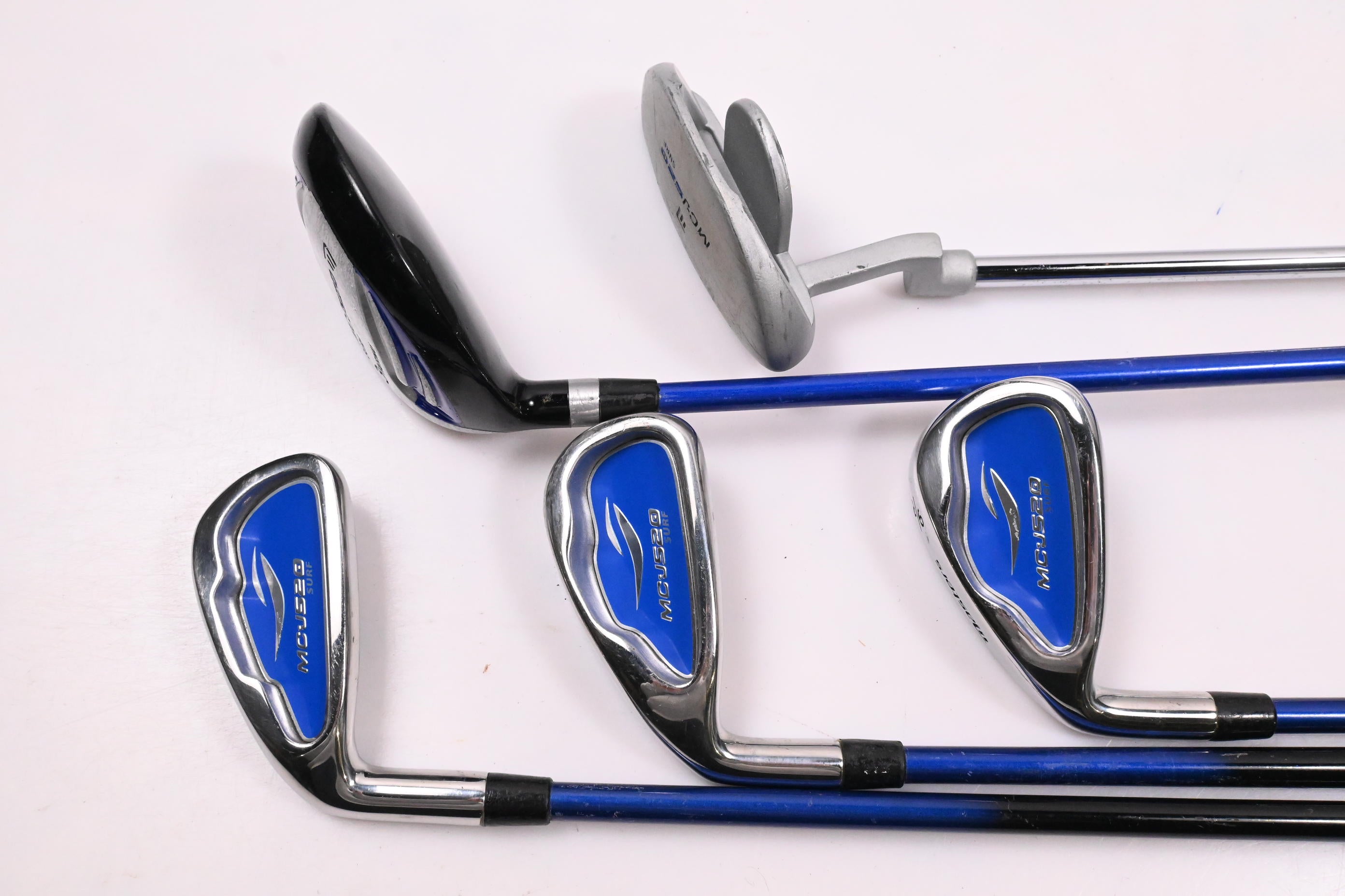 Left Hand Masters MC-J520 Package Set / Woods, Irons, Putter, Bag