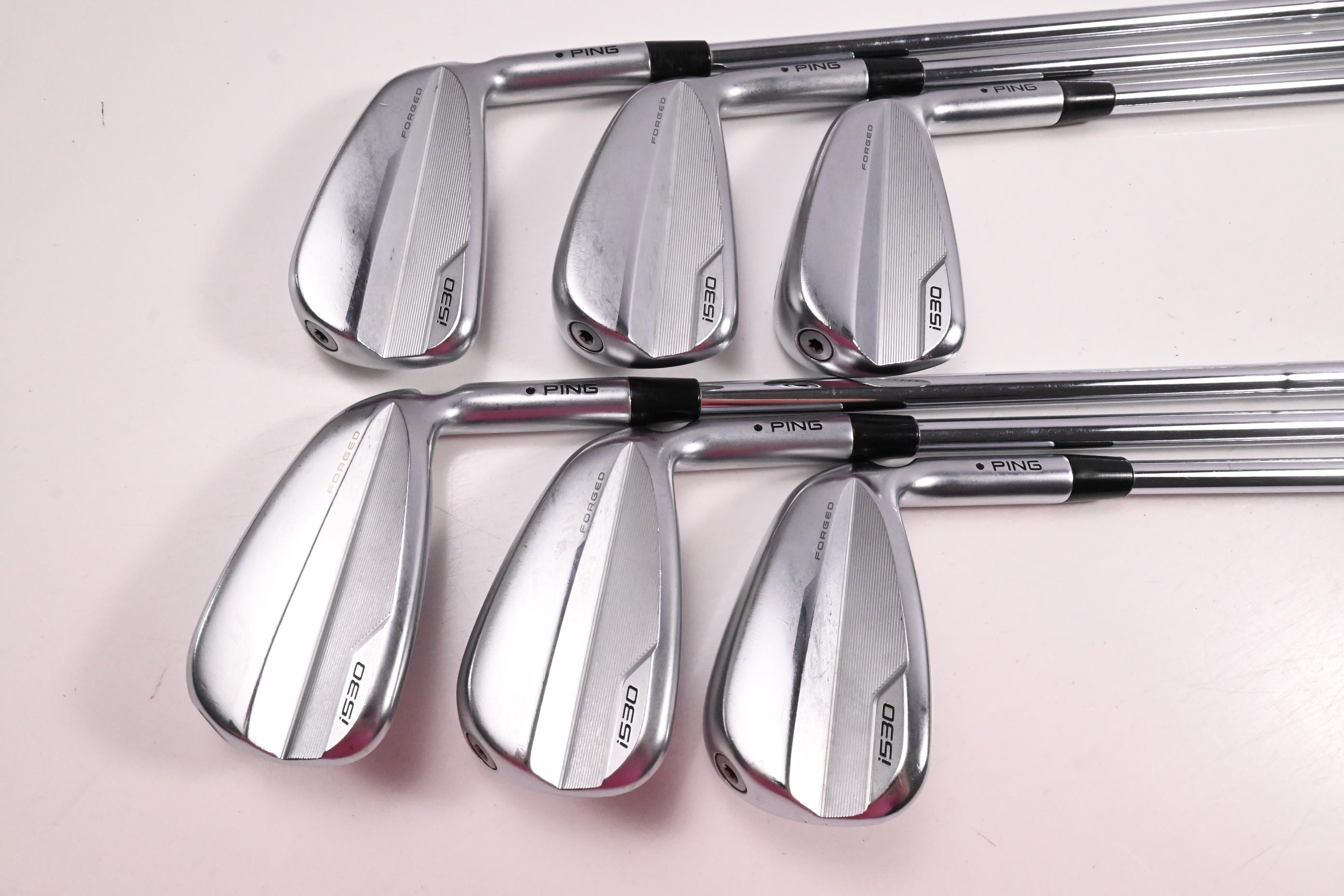 Ping i530 Irons / 5-PW / Black Dot / Stiff Flex N.S.Pro Modus3 Tour 105 Shafts