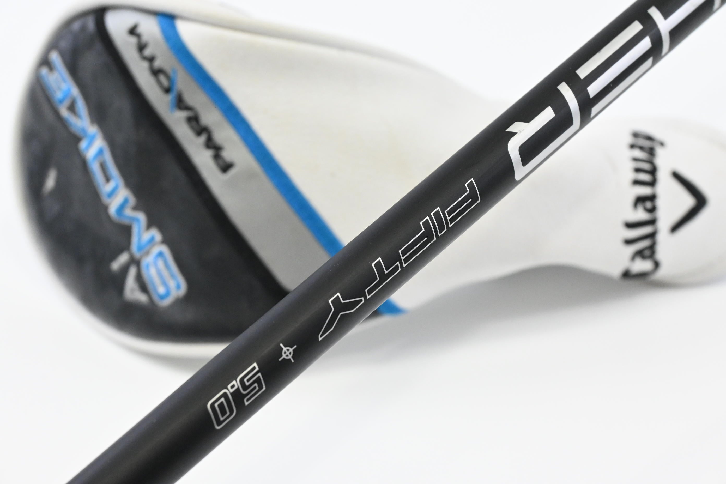 Left Hand Callaway Paradym Ai Smoke HL #4 Hybrid / 21 Degree / Senior Flex