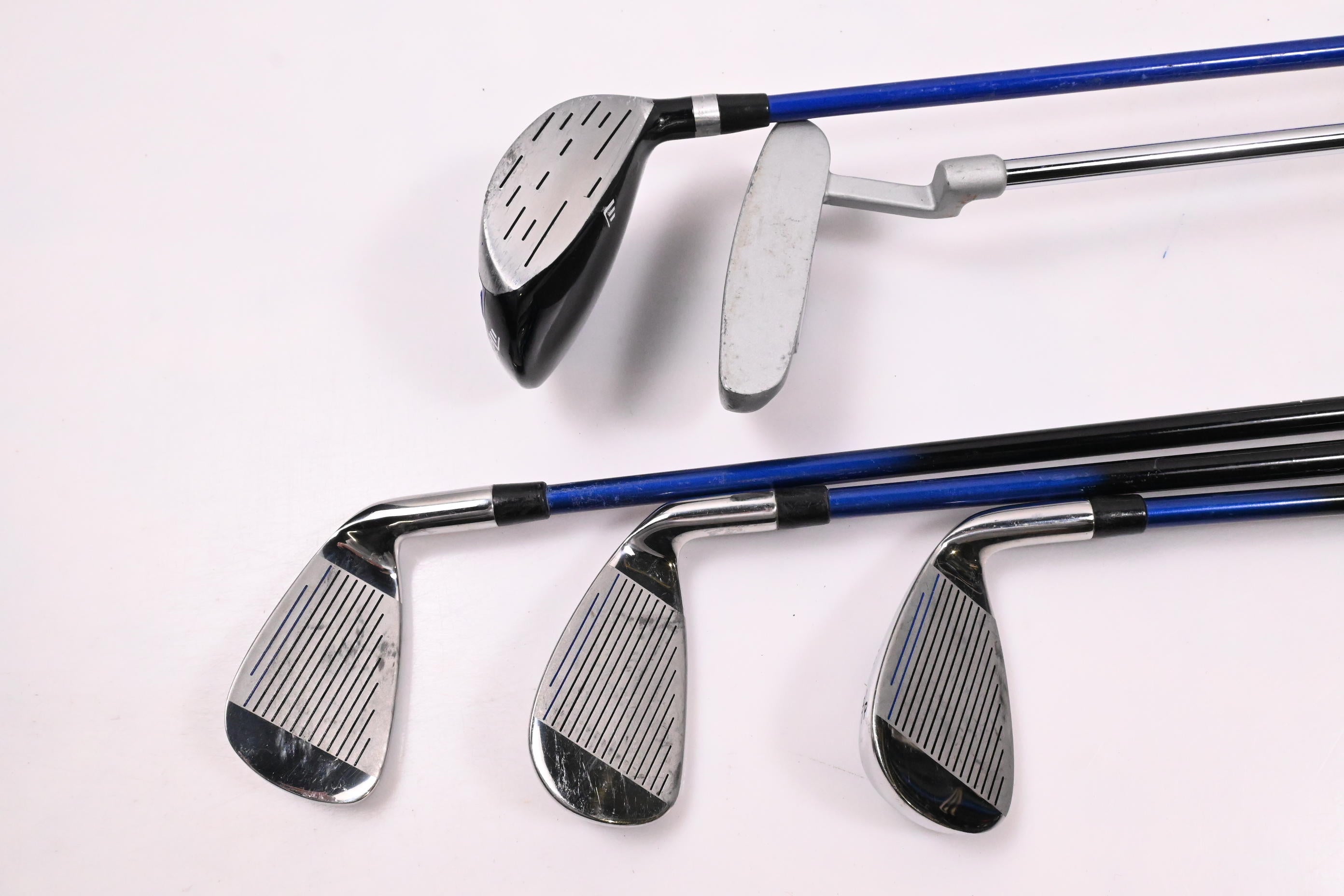 Left Hand Masters MC-J520 Package Set / Woods, Irons, Putter, Bag