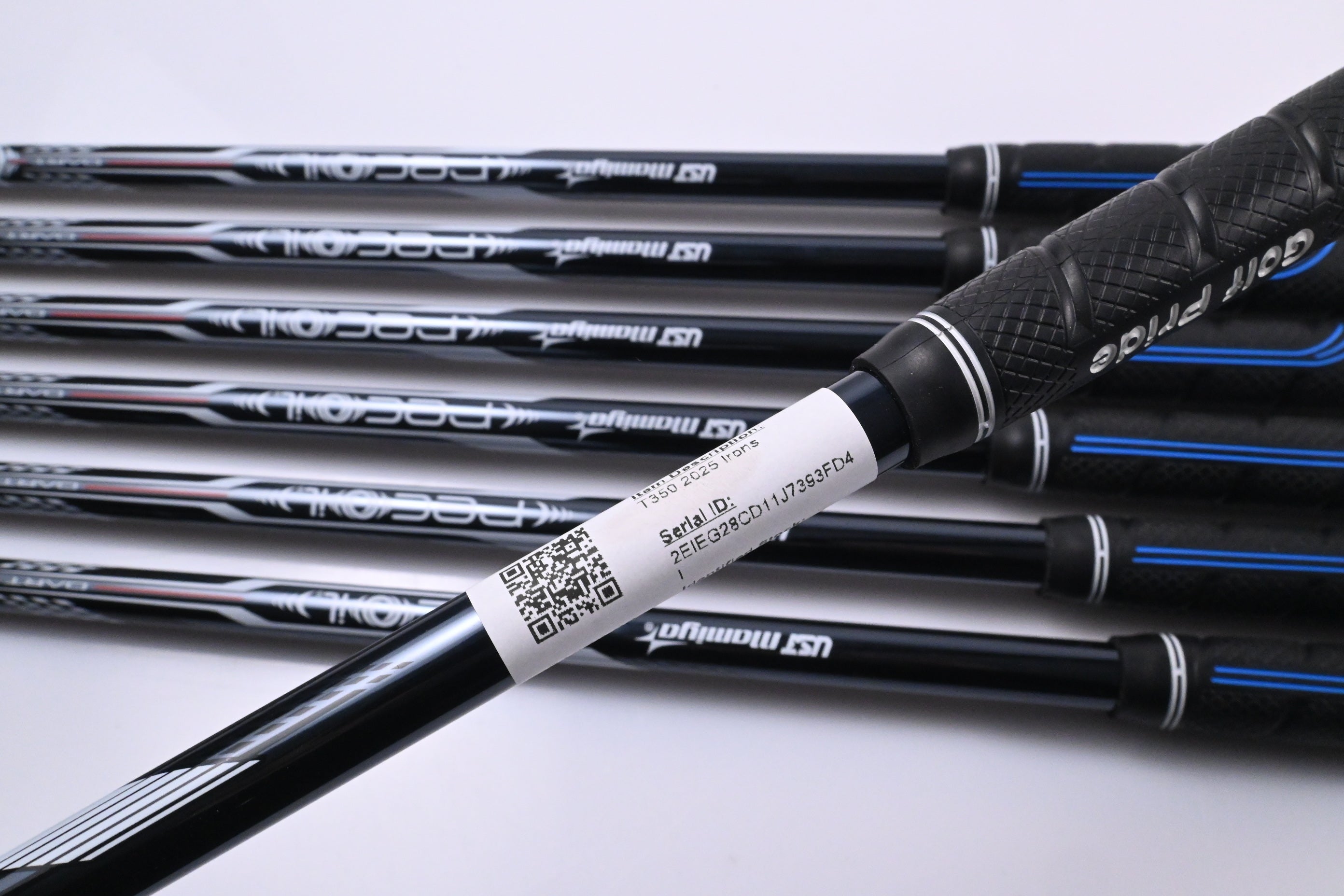 Titleist T350 2025 Irons / 6-PW+48°+53° / Regular Flex UST Recoil Dart 65 Shafts