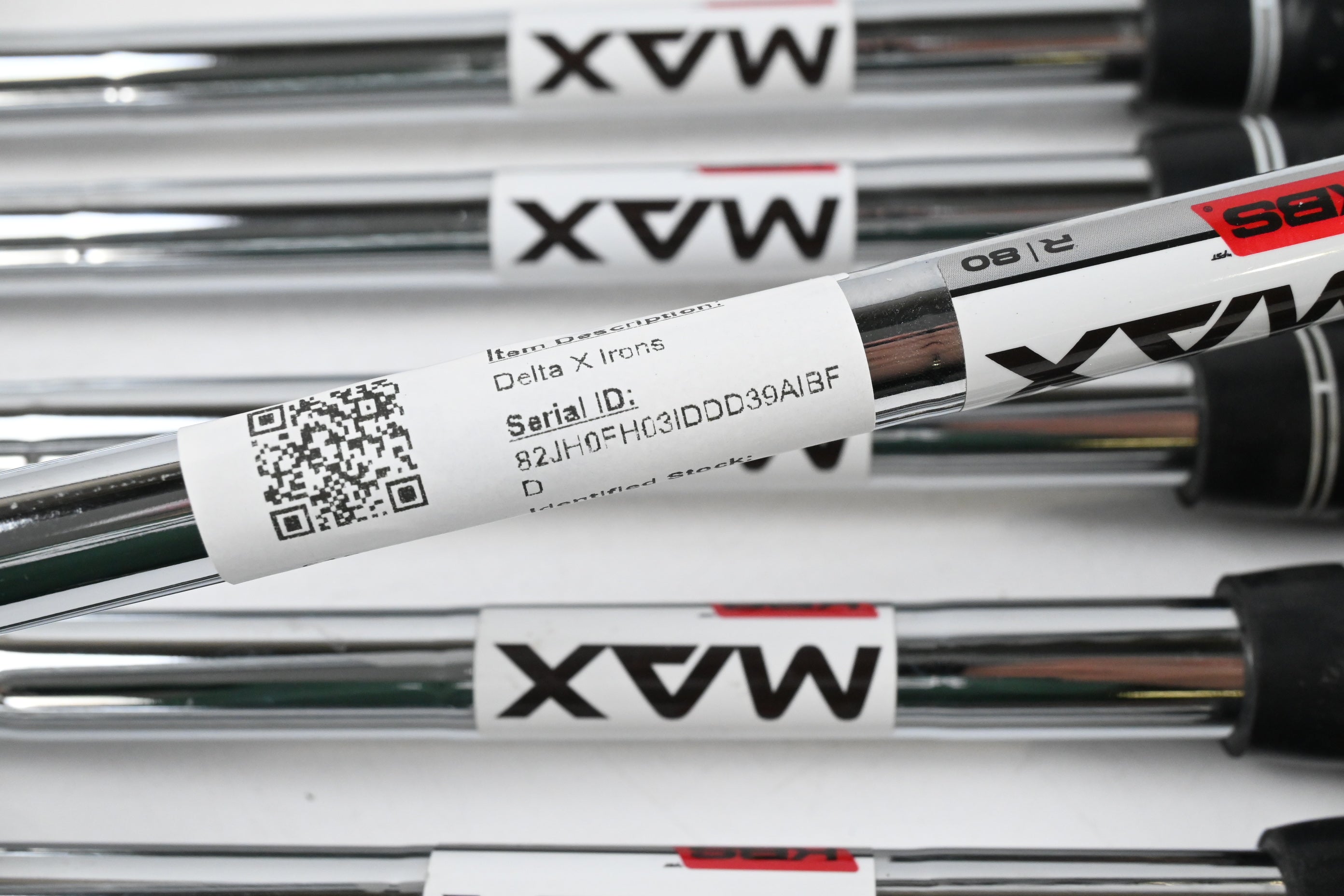 Benross Delta X Irons / 6-PW+SW / Regular Flex KBS MAX 80 Shafts