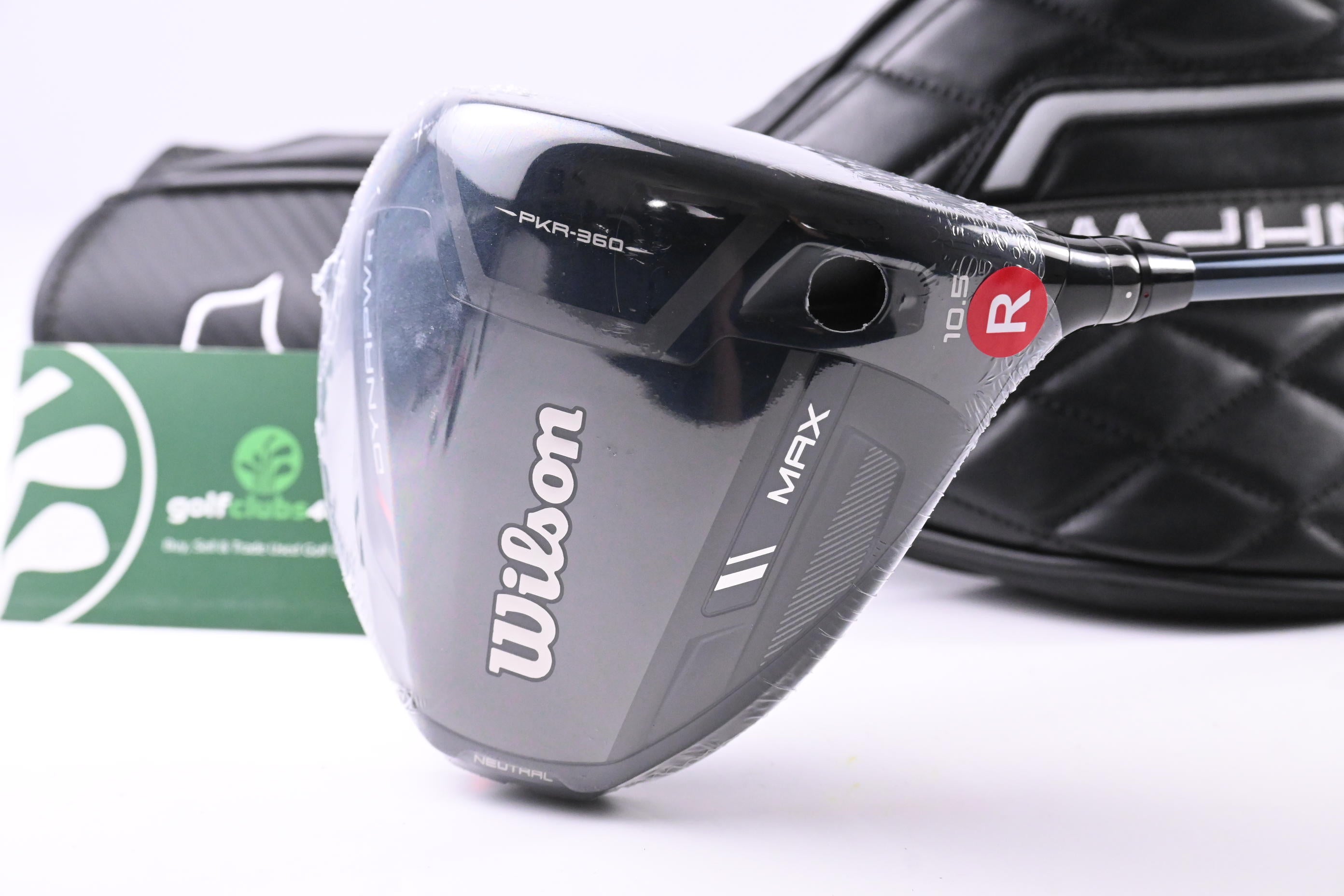 Wilson DYNAPWR Max Driver / 10.5 Degree / Regular Flex UST Mamiya LIN-Q Red 5