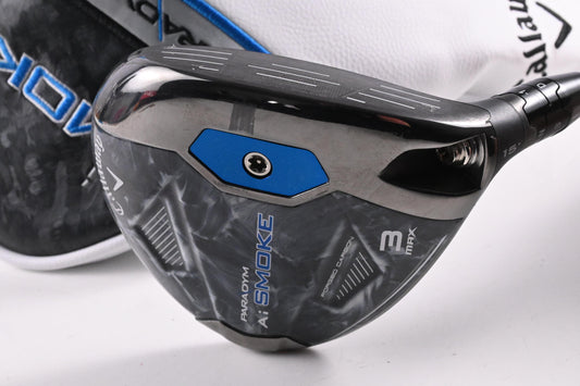 Callaway Paradym Ai Smoke Max #3 Wood / 15 Degree / Stiff Flex Tensei AV Blue 65