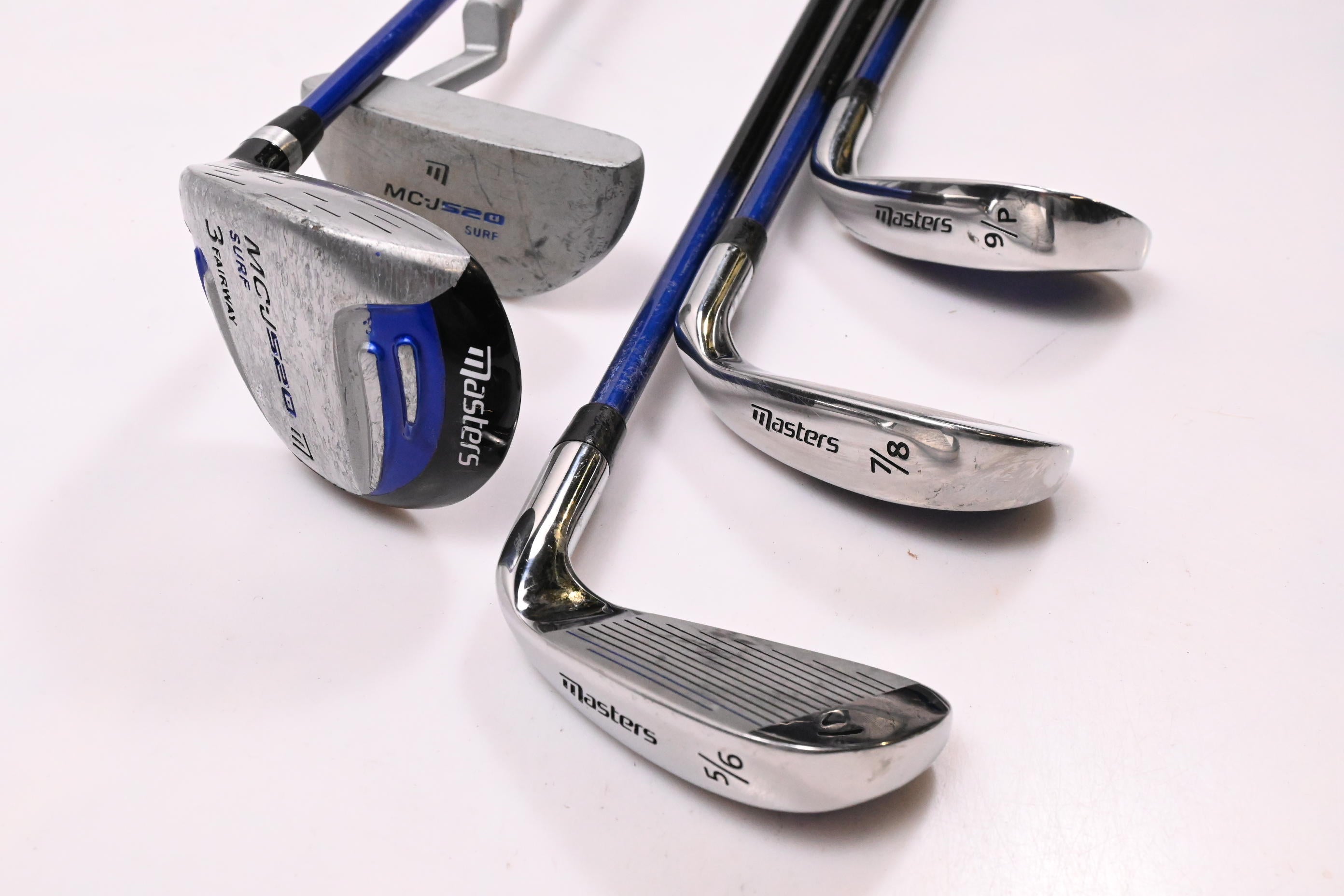 Left Hand Masters MC-J520 Package Set / Woods, Irons, Putter, Bag