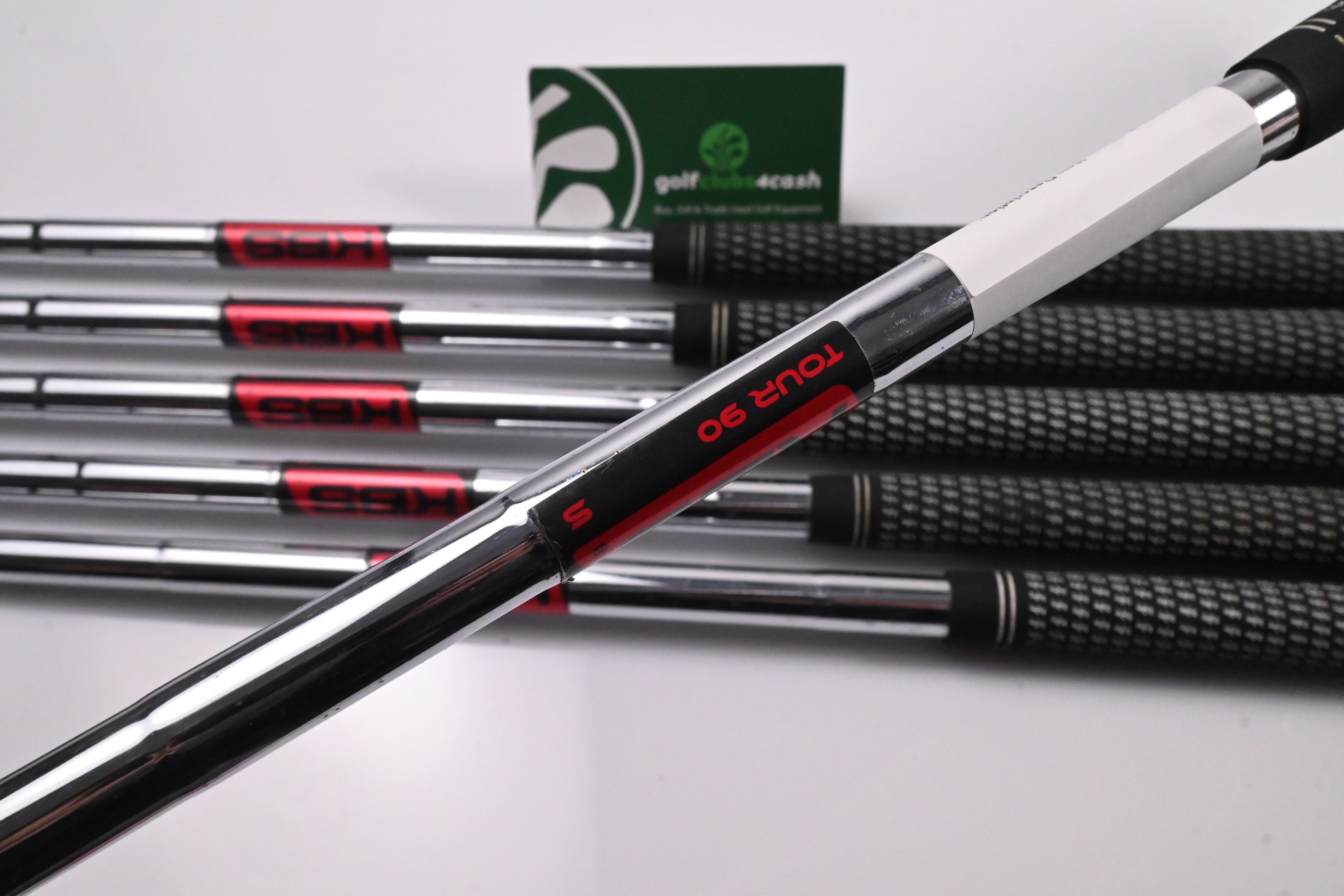 Cobra Darkspeed Irons / 5-PW / Stiff Flex KBS Tour 90 Shafts
