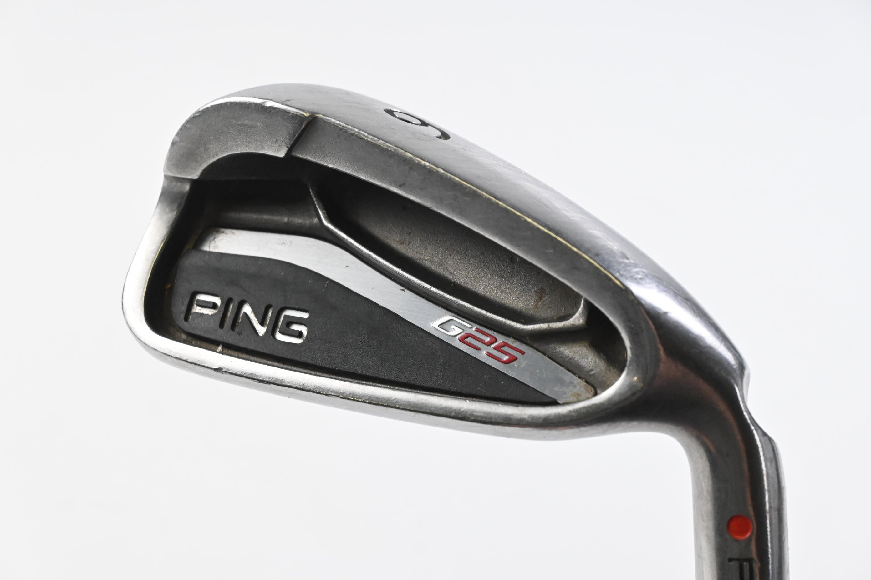 Ping G25 #6 Iron / Red Dot / Regular Flex Ping CFS Shaft