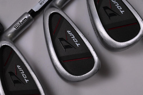 Junior Wilson Deep Red Tour Package Set / Woods, Irons, Putter, Bag