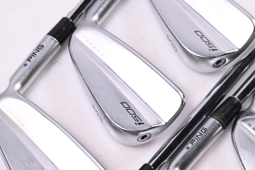 Ping i500 Irons / 4-PW / Blue Dot / Stiff Flex Dynamic Gold 120 S300 Shafts