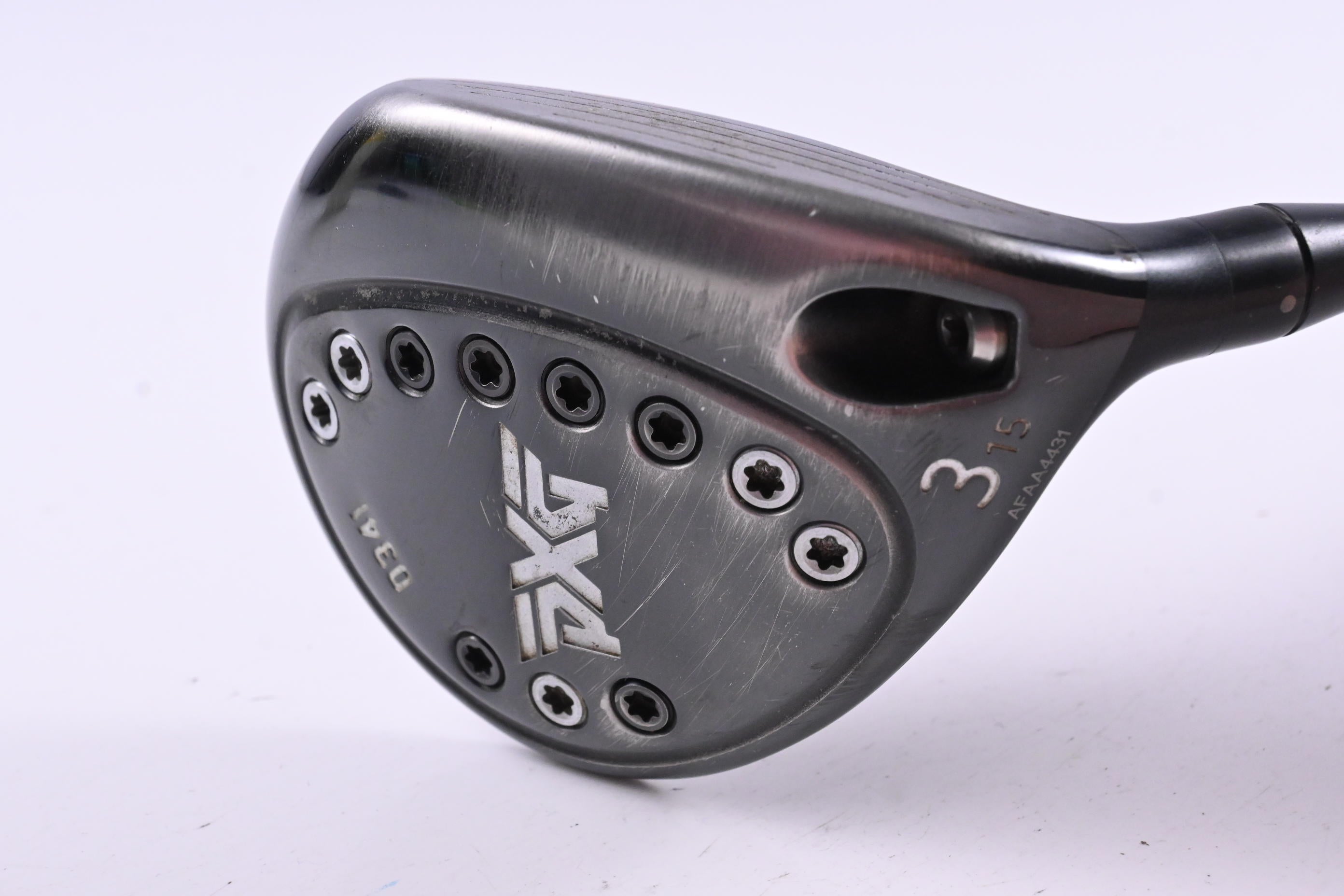 PXG 0341 #3 Wood / 15 Degree / Regular Flex Fujikura Pro Blue 63 Shaft