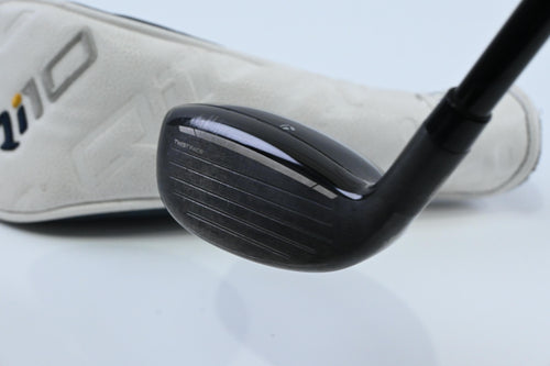 TaylorMade Qi10 #3 Hybrid / 19 Degree / Stiff Flex HZRDUS Gen4 Black 80