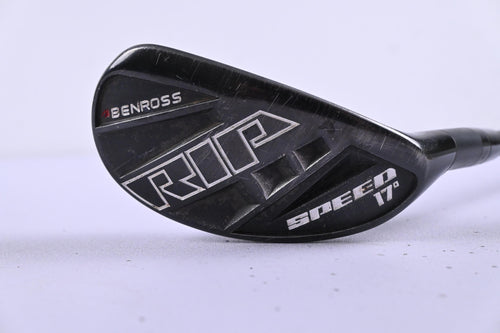 Benross RIP Speed #1 Hybrid / 17 Degree / Stiff Flex Aldila RIP 80 Shaft