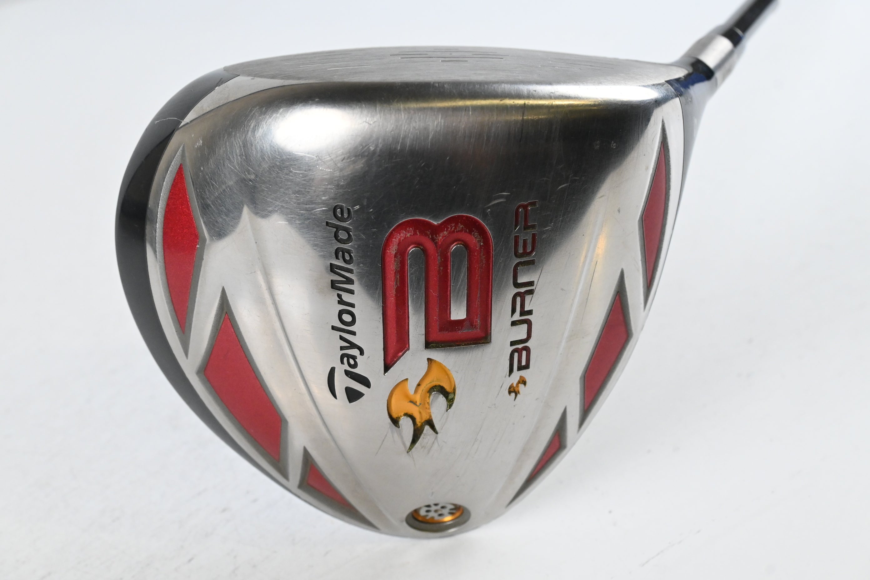 Taylormade Burner 2008 Driver / 9.5 Degree / Stiff Flex Taylormade Reax 49 Shaft