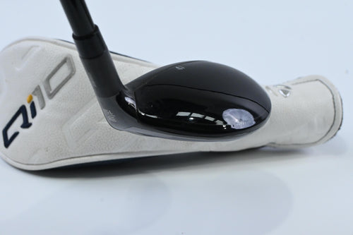 TaylorMade Qi10 #3 Hybrid / 19 Degree / Stiff Flex HZRDUS Gen4 Black 80