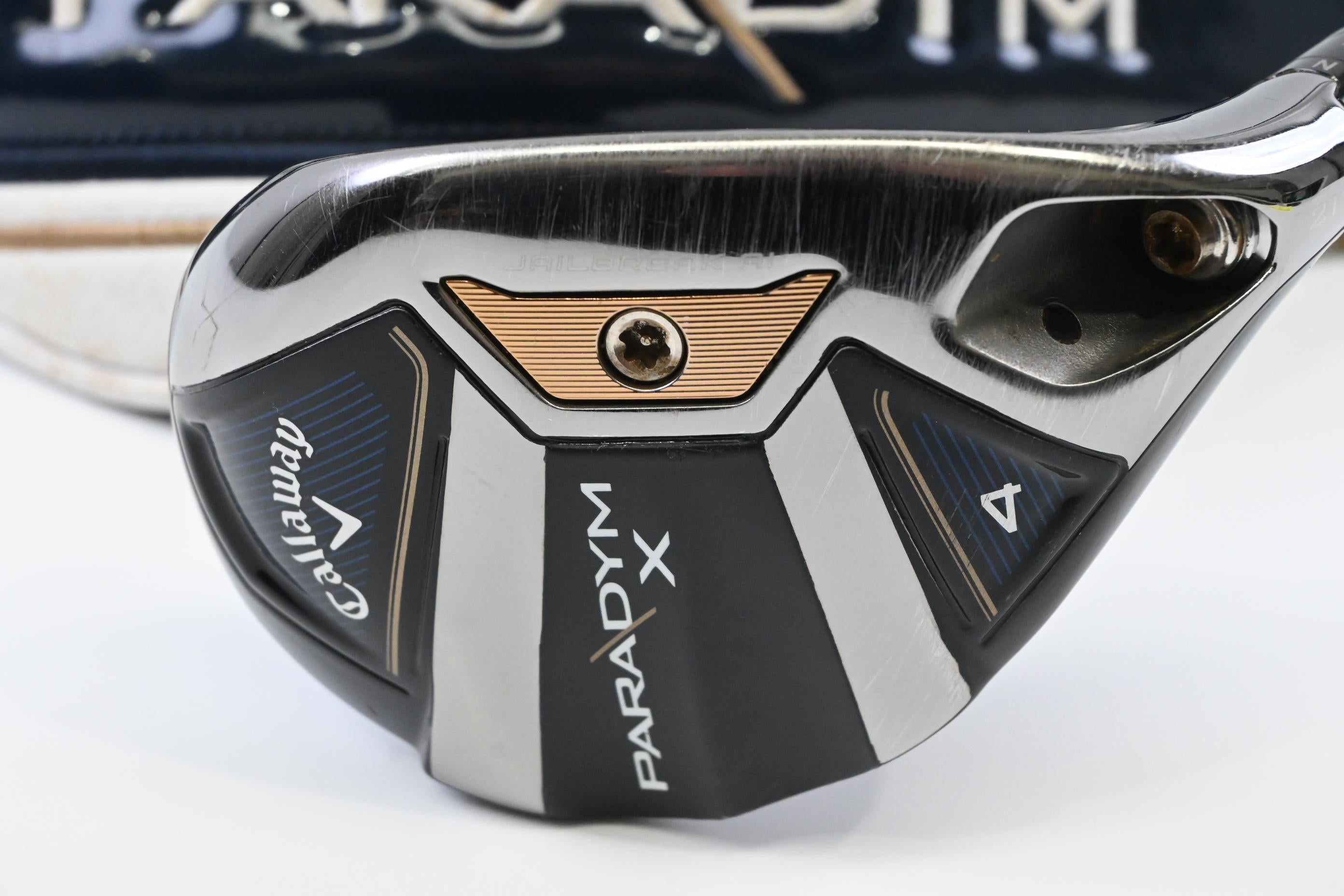 Callaway Paradym X #4 Hybrid / 21 Degree / Senior Flex Aldila Ascent PL 50