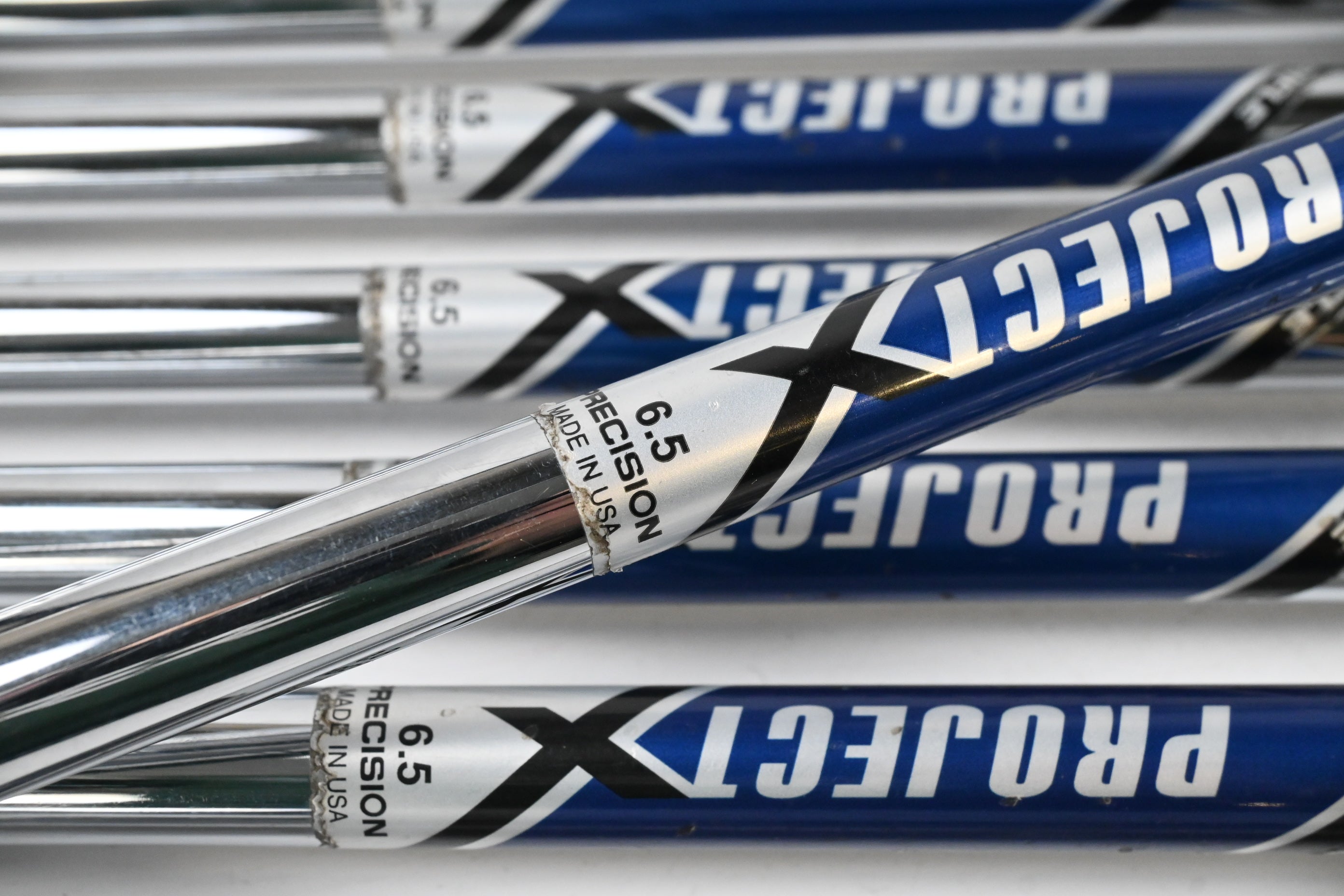 Ping S55 Irons / 4-PW / Green Dot / X Flex Project X Precision Shafts