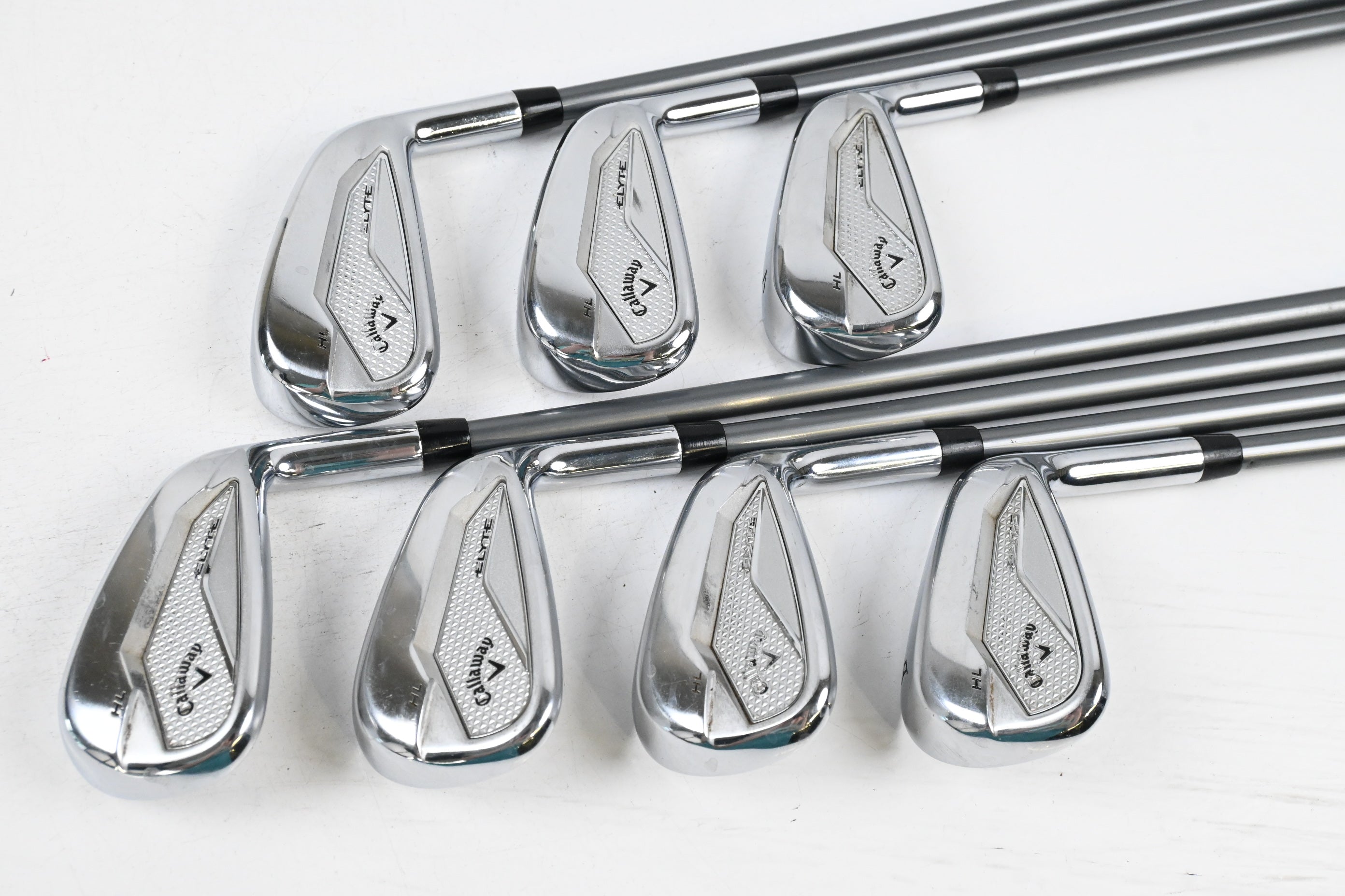 Callaway Elyte HL Irons / 5-PW+GW / Regular Flex Denali 65 Shafts