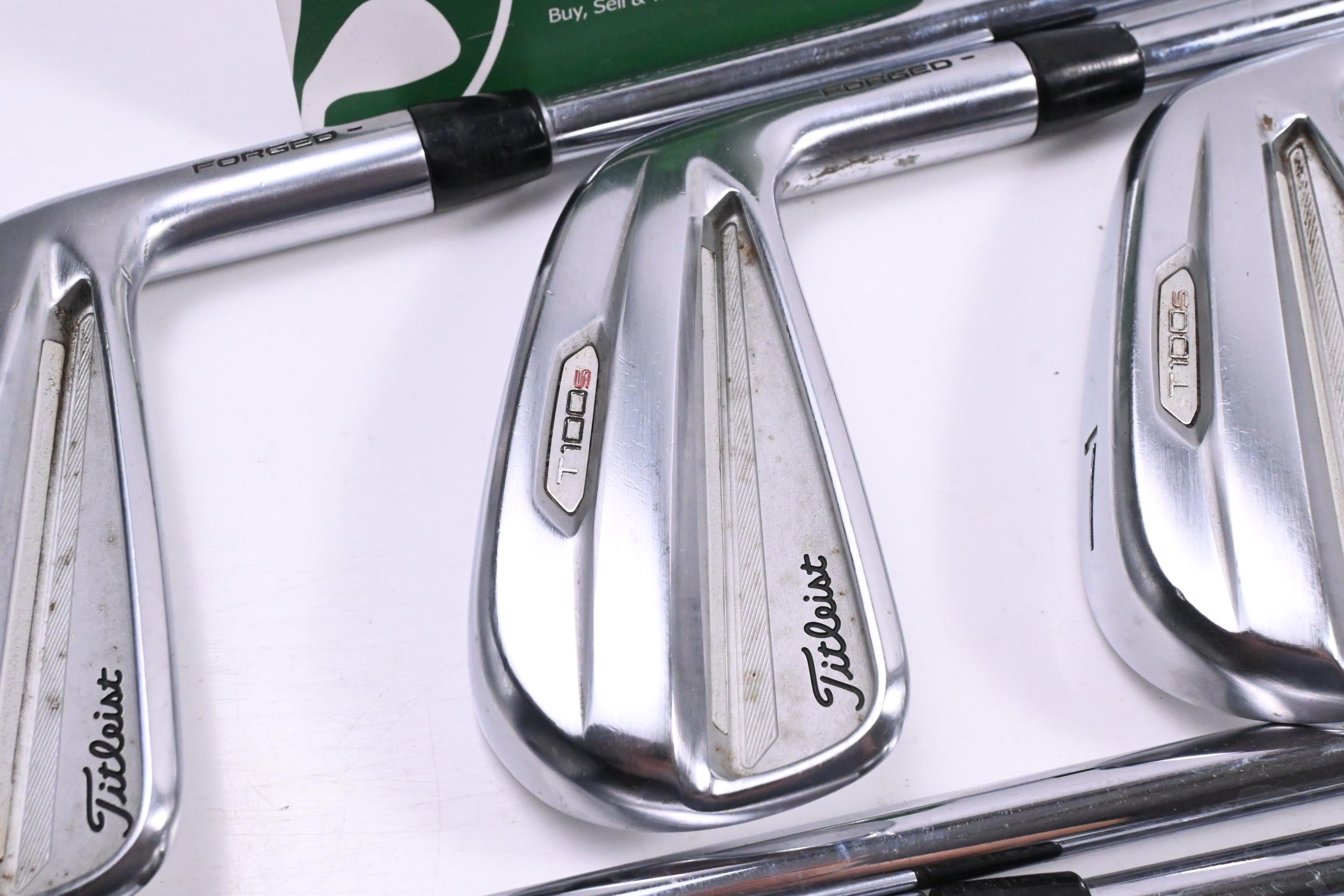 Titleist T100.S 2021 Irons / 5-PW+48 / Stiff Flex Project X Shafts