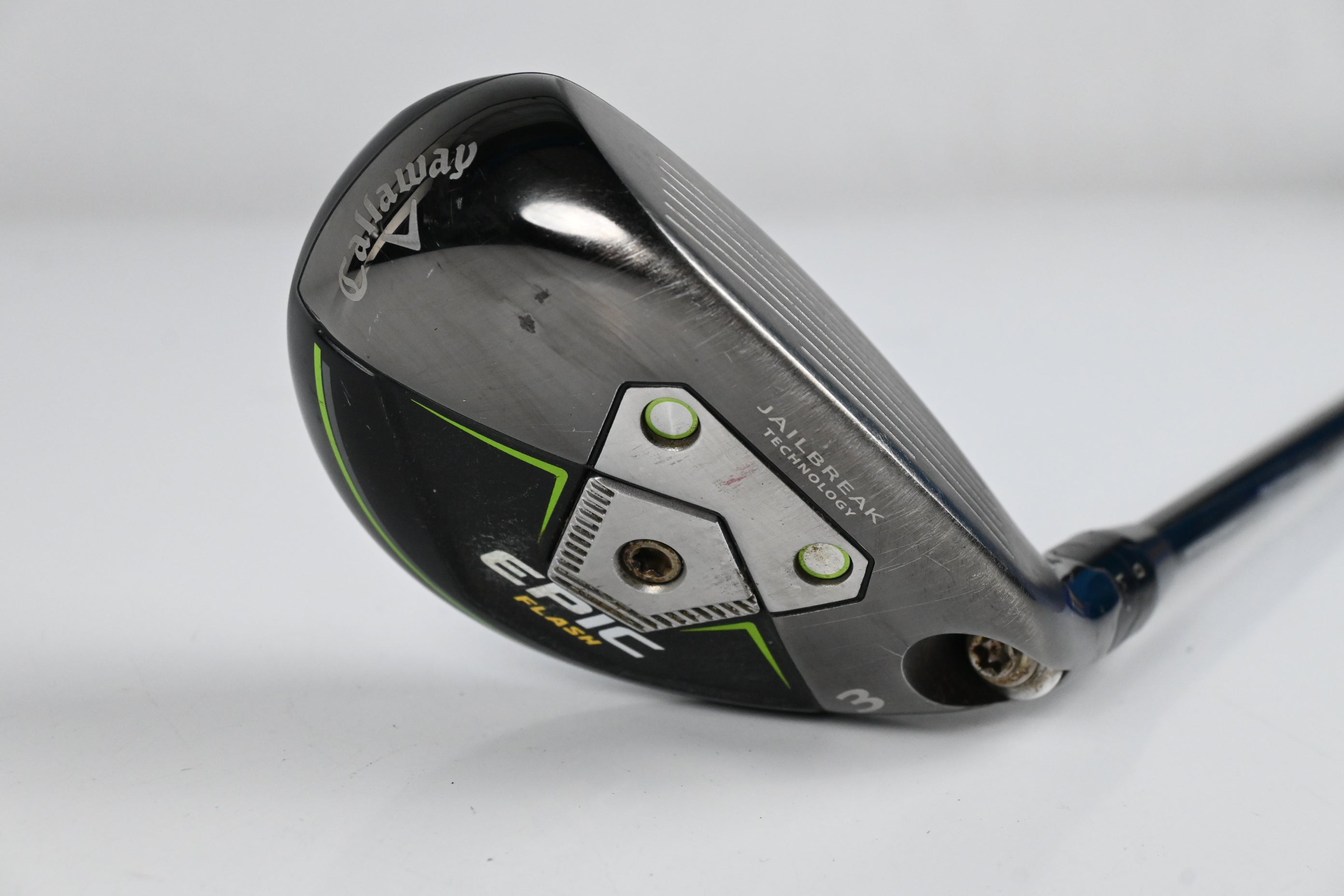 Callaway Epic Flash #3 Hybrid / 18 Degree / Stiff Flex Tensei AV Silver 70 Shaft