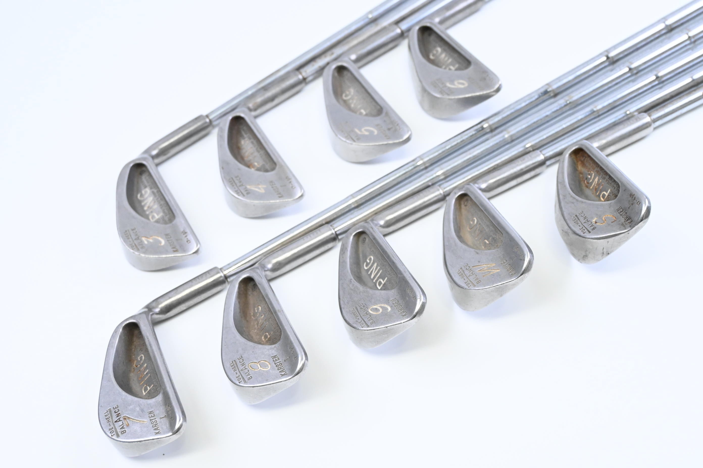 Ping Karsten I Irons / 3-PW+SW / Black Dot / Regular Flex Ping Shafts